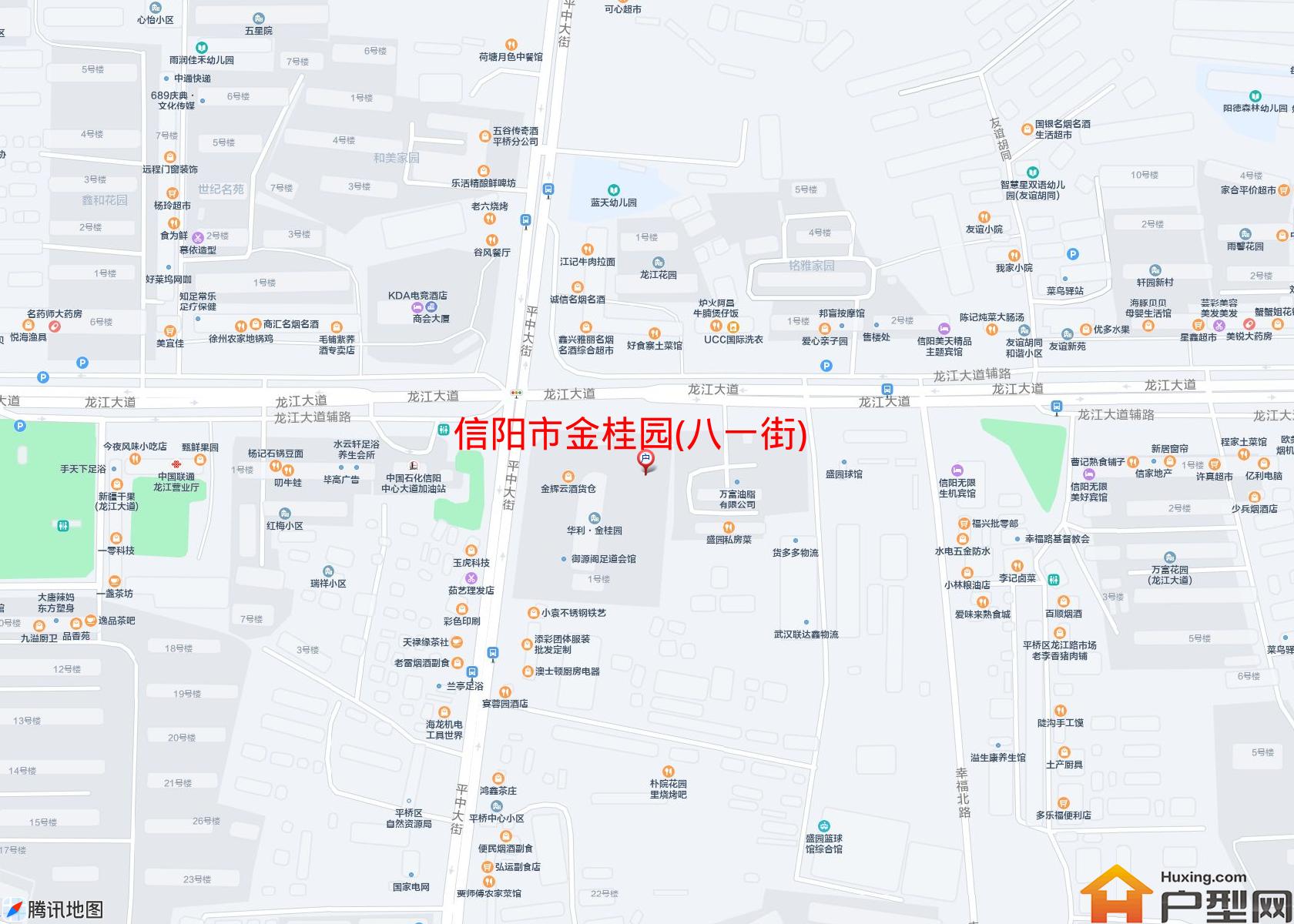 金桂园(八一街)小区 - 户型网