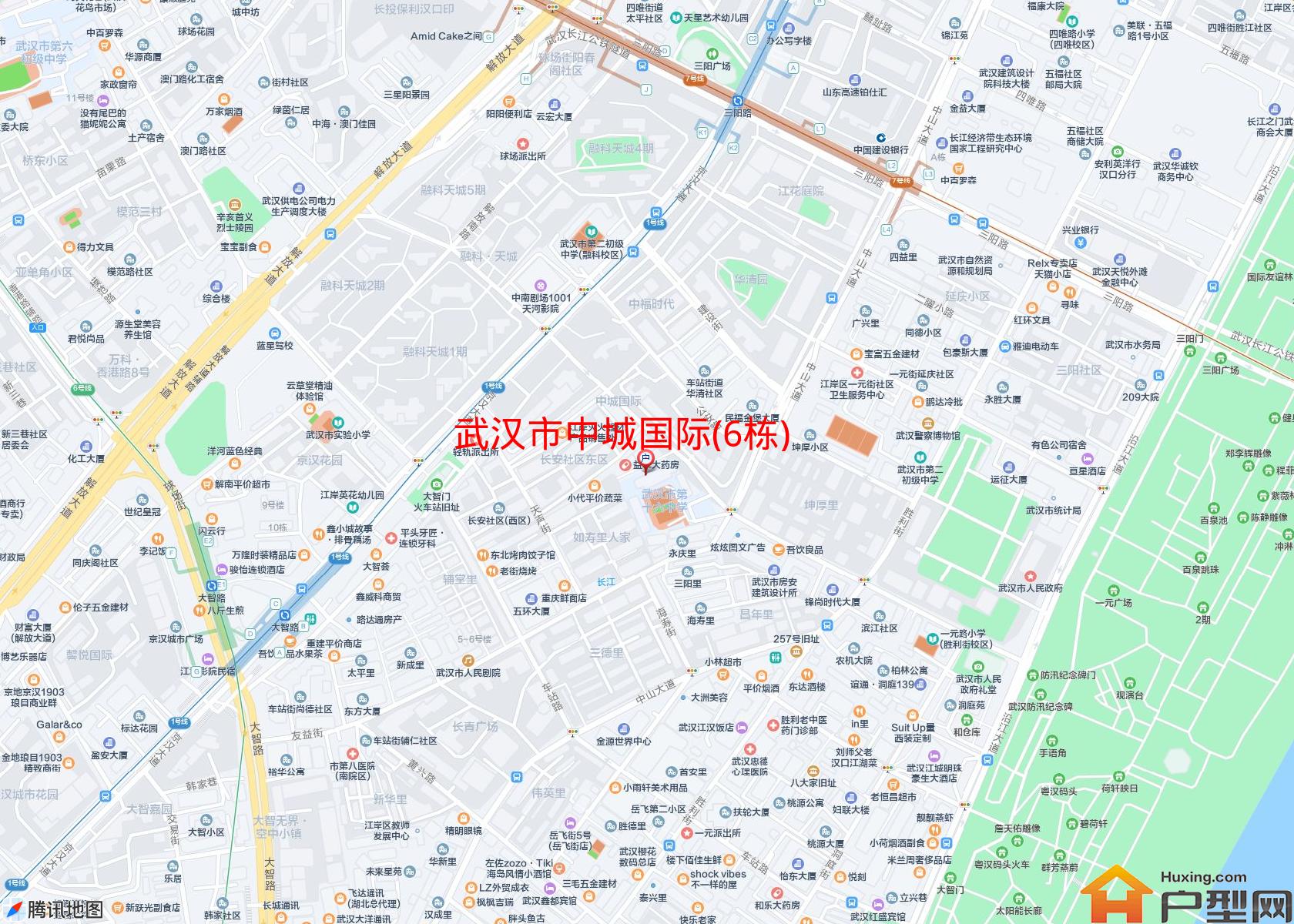 中城国际(6栋)小区 - 户型网 中城国际(6栋)小区 - 户型网