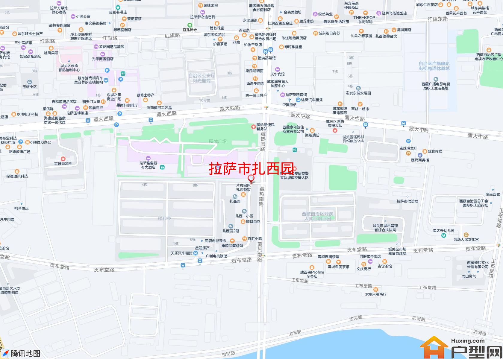 扎西园小区 - 户型网