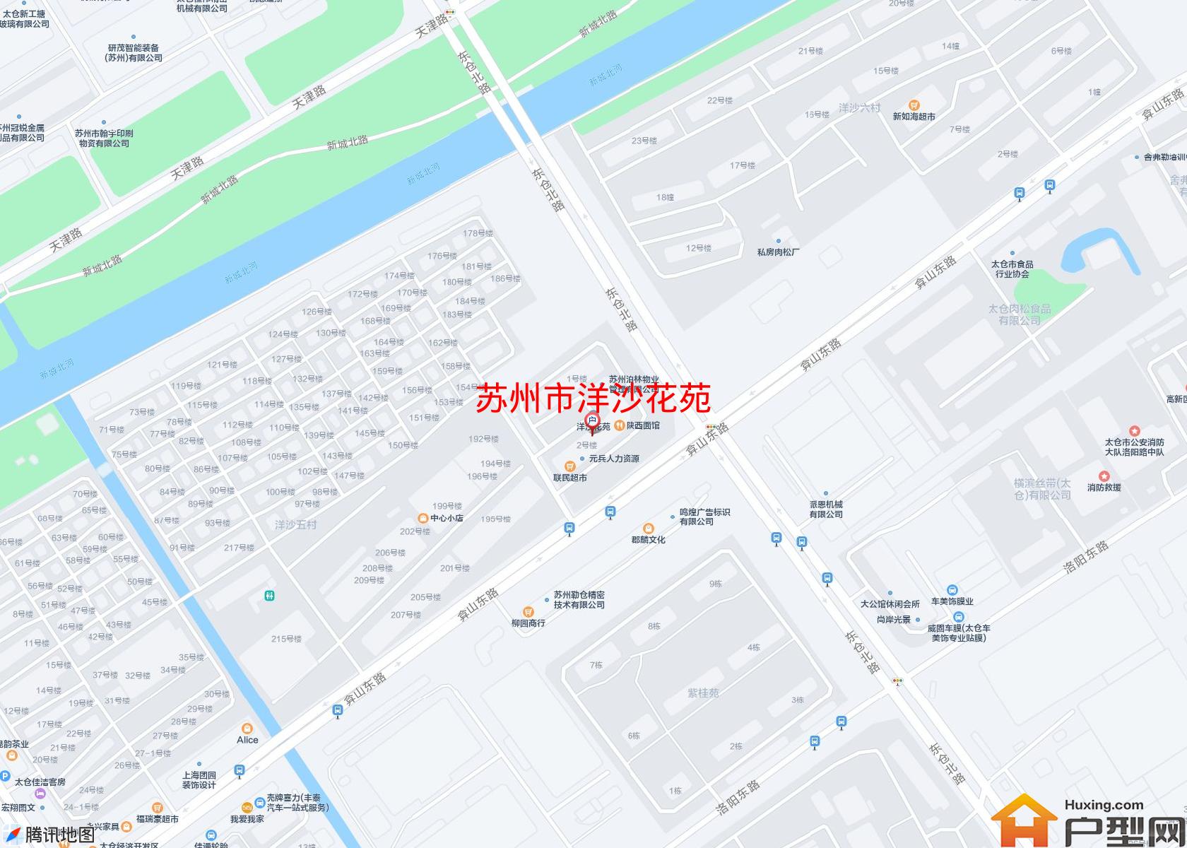 洋沙花苑小区 - 户型网