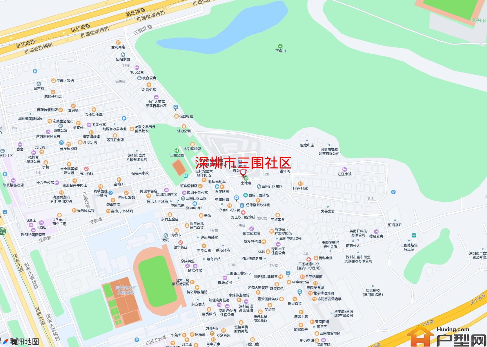 三围社区小区 - 户型网