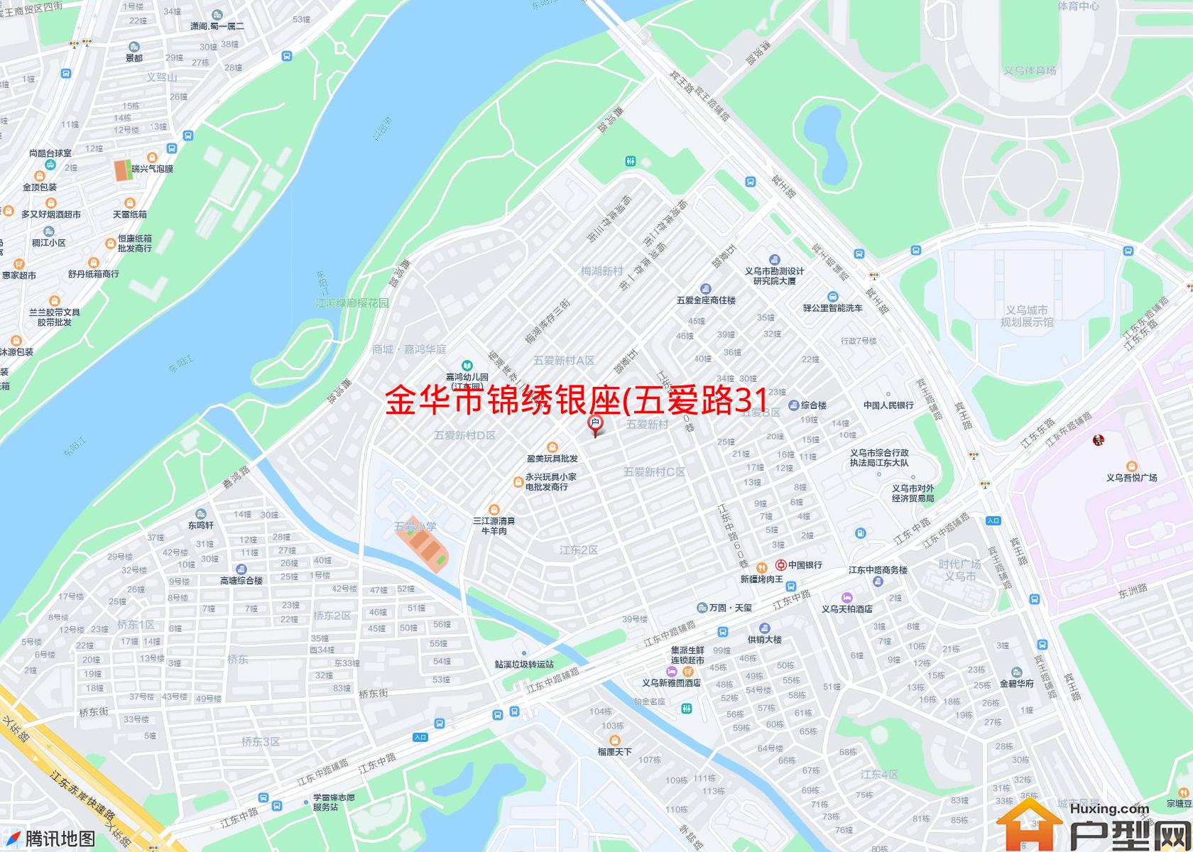 锦绣银座(五爱路31号)小区 - 户型网