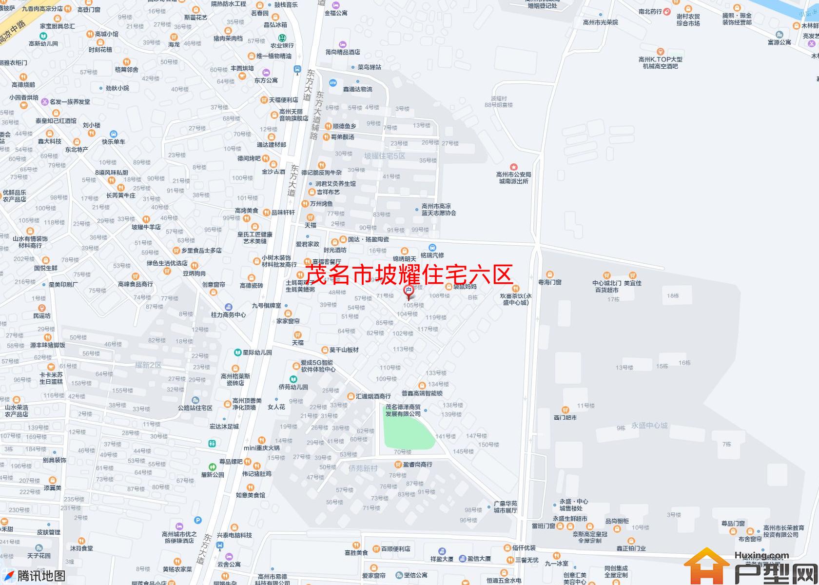 坡耀住宅六区小区 - 户型网