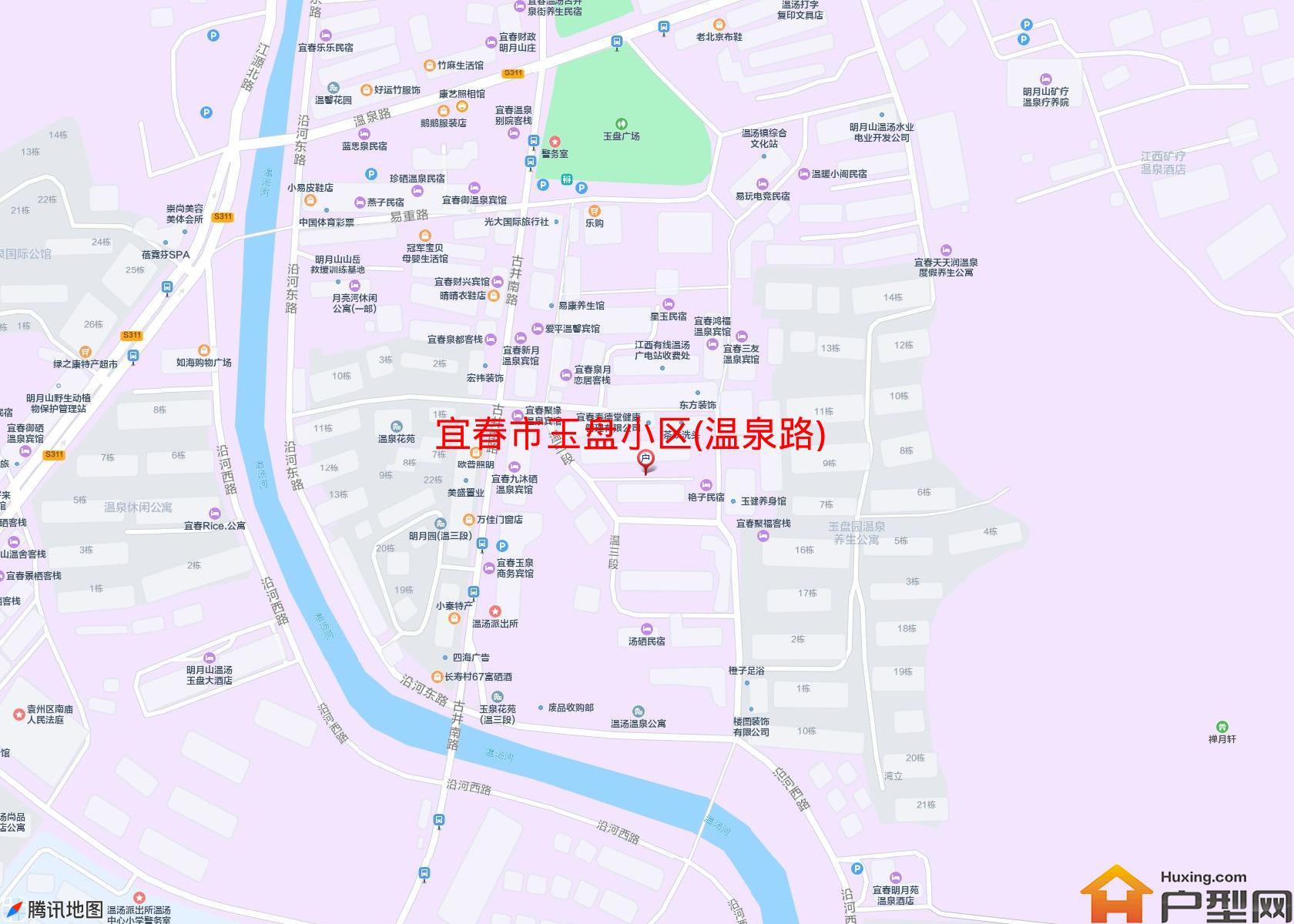 玉盘小区(温泉路)小区 - 户型网