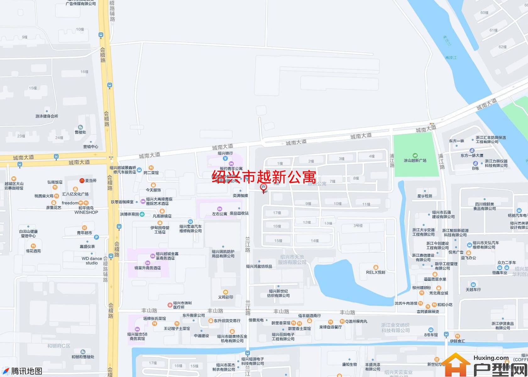 越新公寓小区 - 户型网