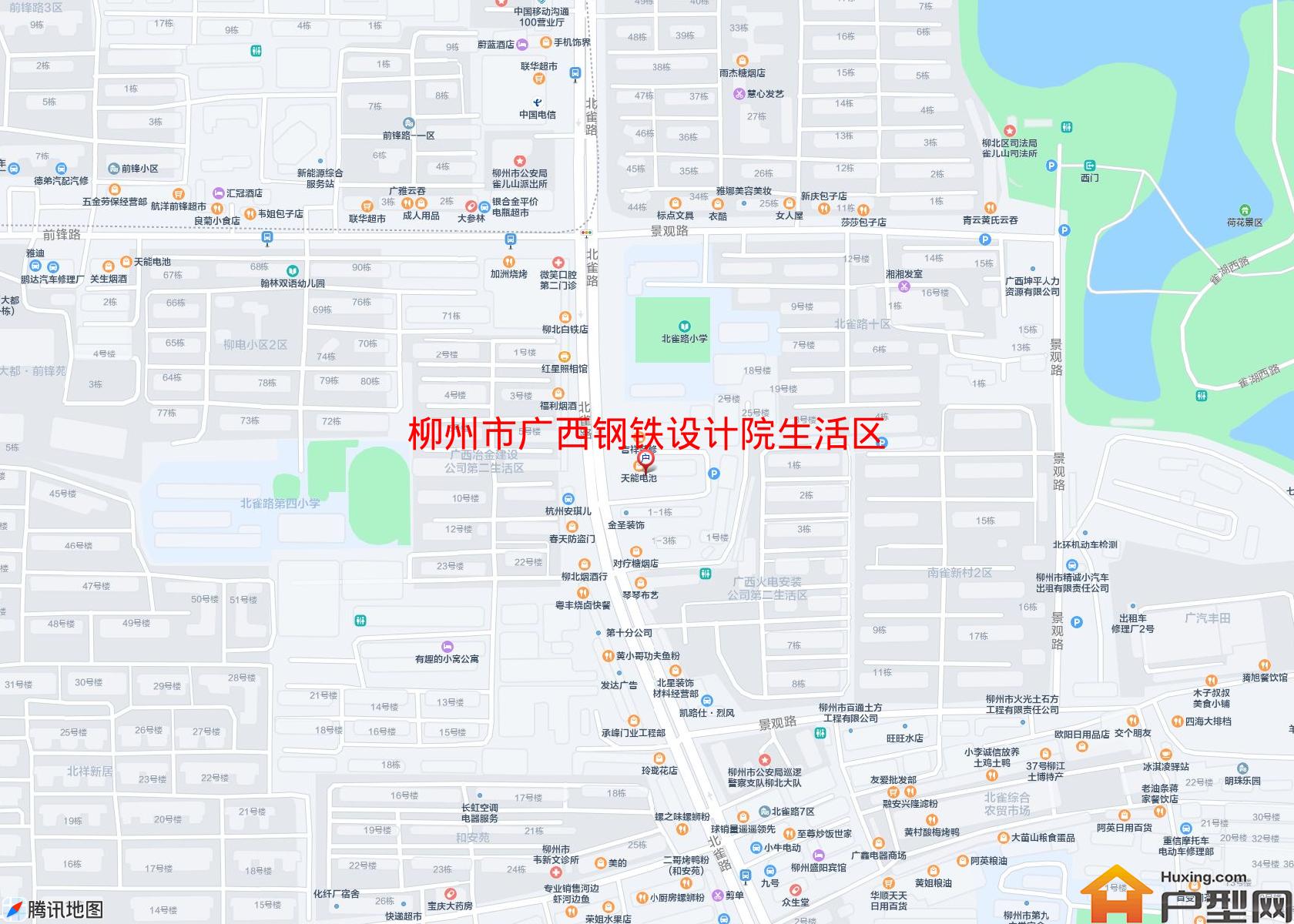 广西钢铁设计院生活区小区 - 户型网
