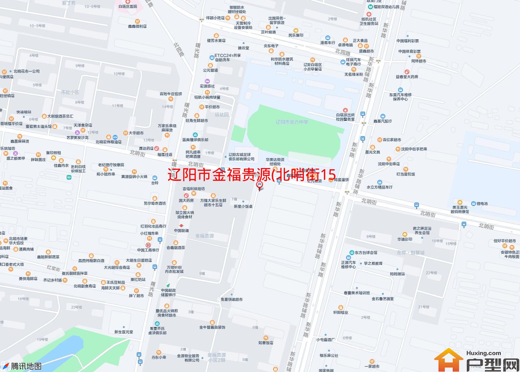 金福贵源(北哨街15-7)小区 - 户型网