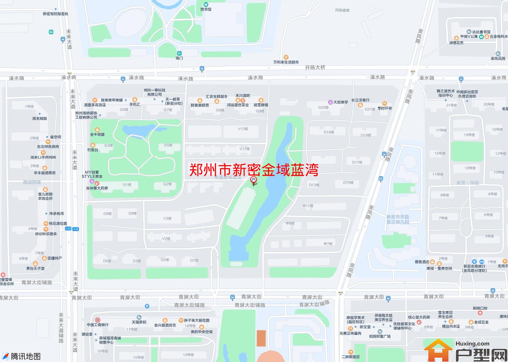 新密金域蓝湾小区 - 户型网