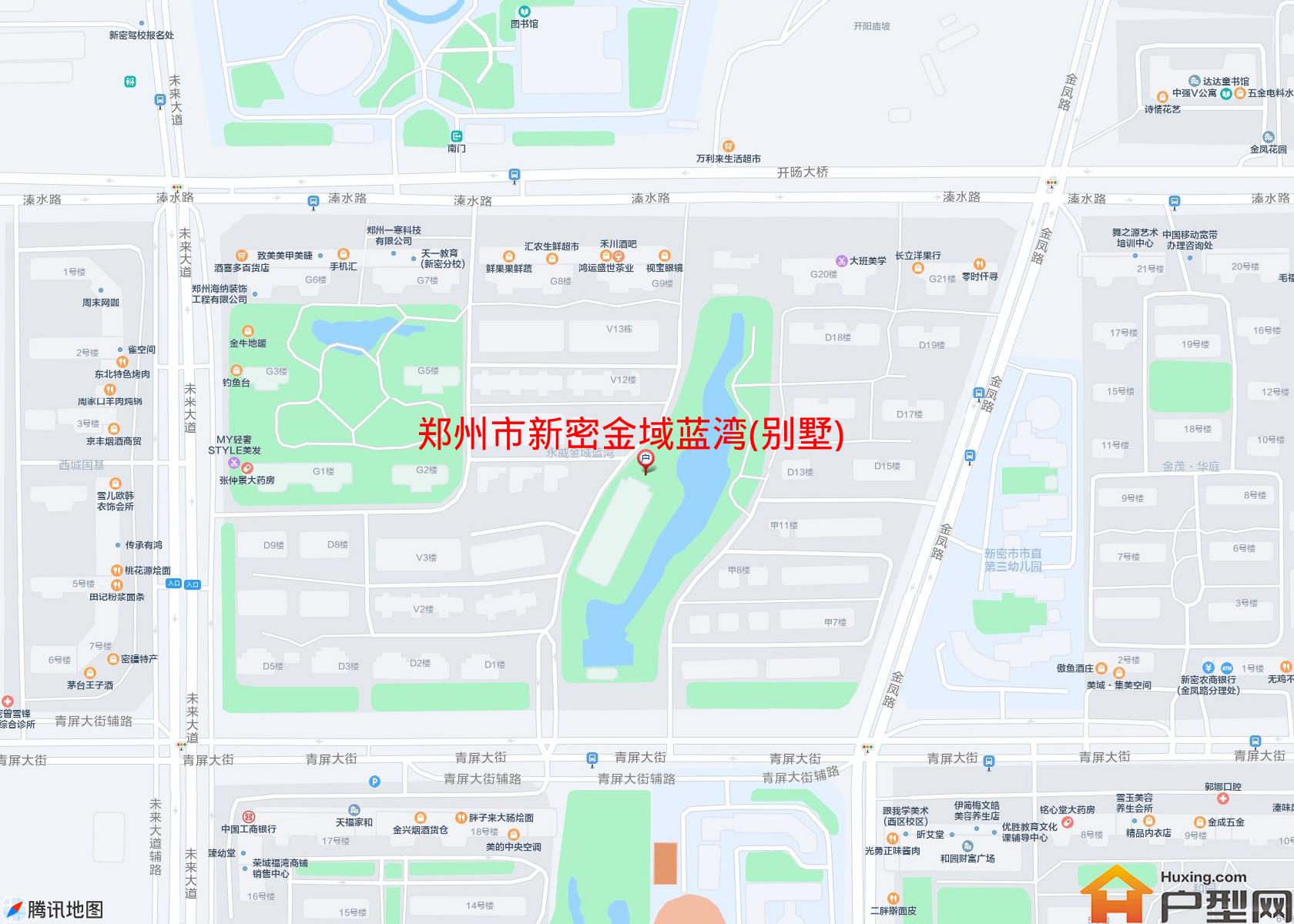 新密金域蓝湾(别墅)小区 - 户型网