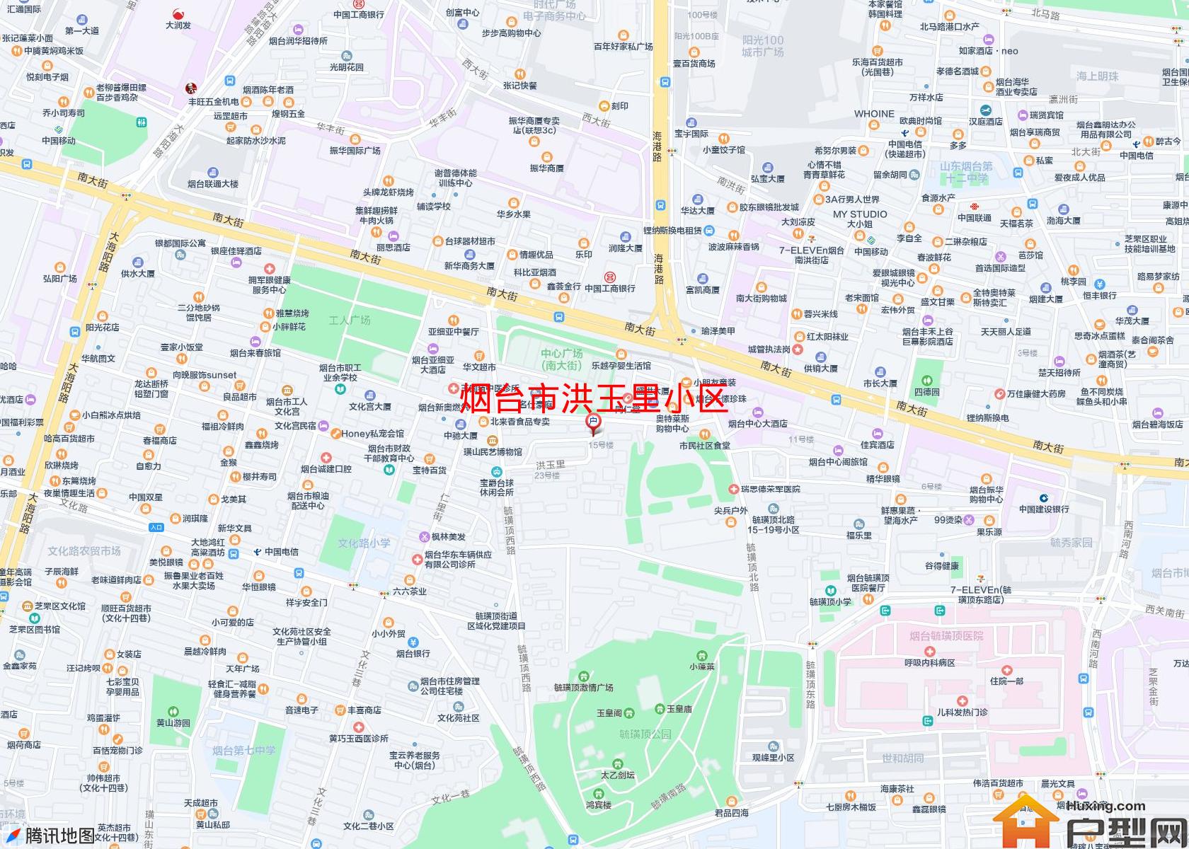 洪玉里小区小区 - 户型网