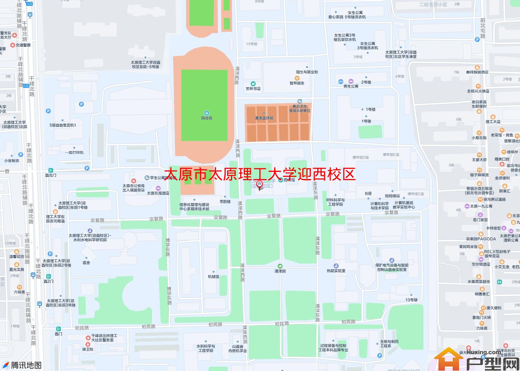 太原理工大学迎西校区(北院)小区 - 户型网