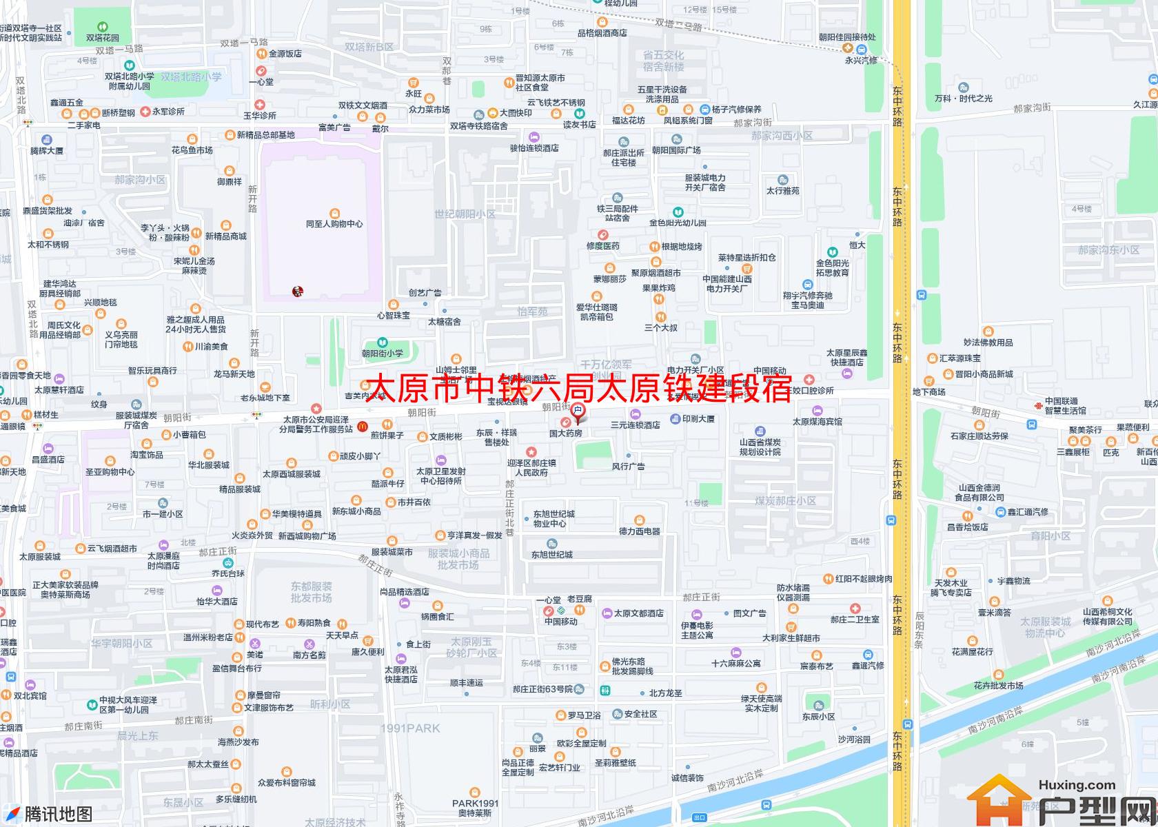 中铁六局太原铁建段宿舍小区 - 户型网