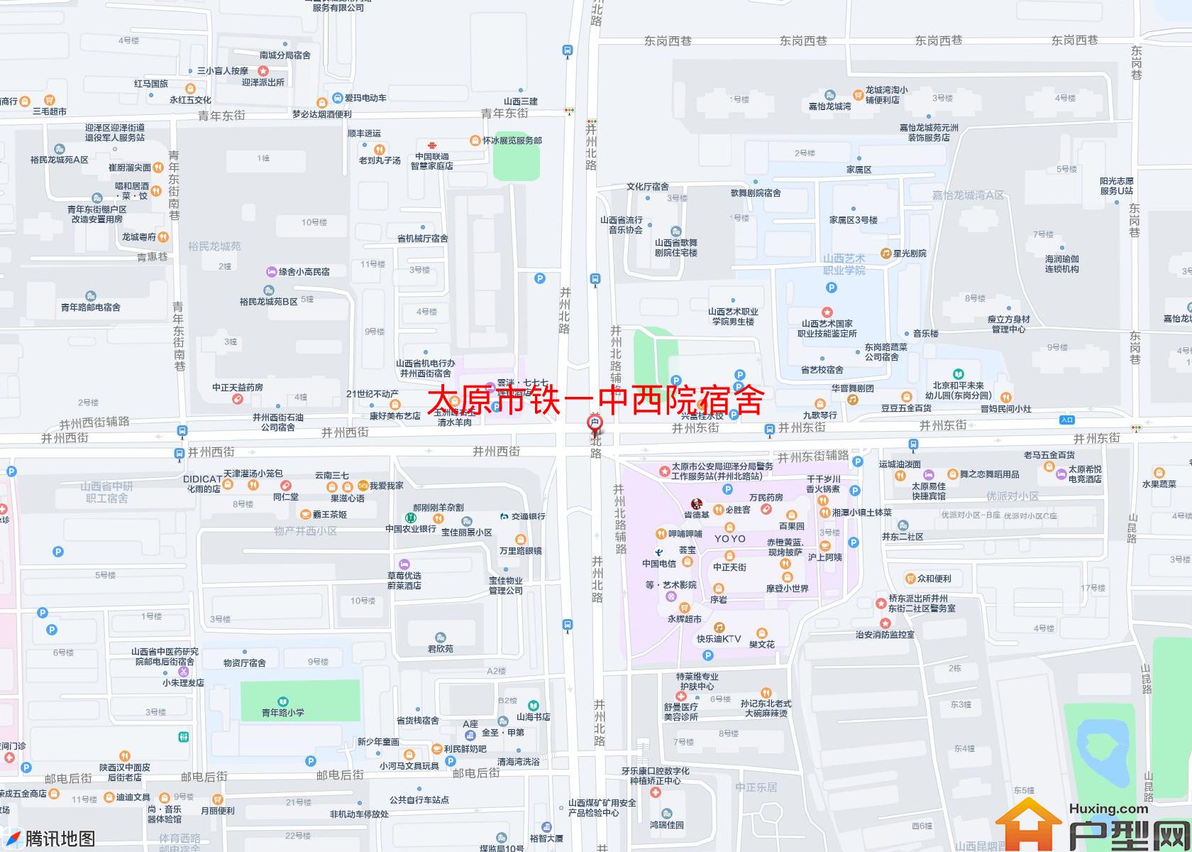 铁一中西院宿舍小区 - 户型网