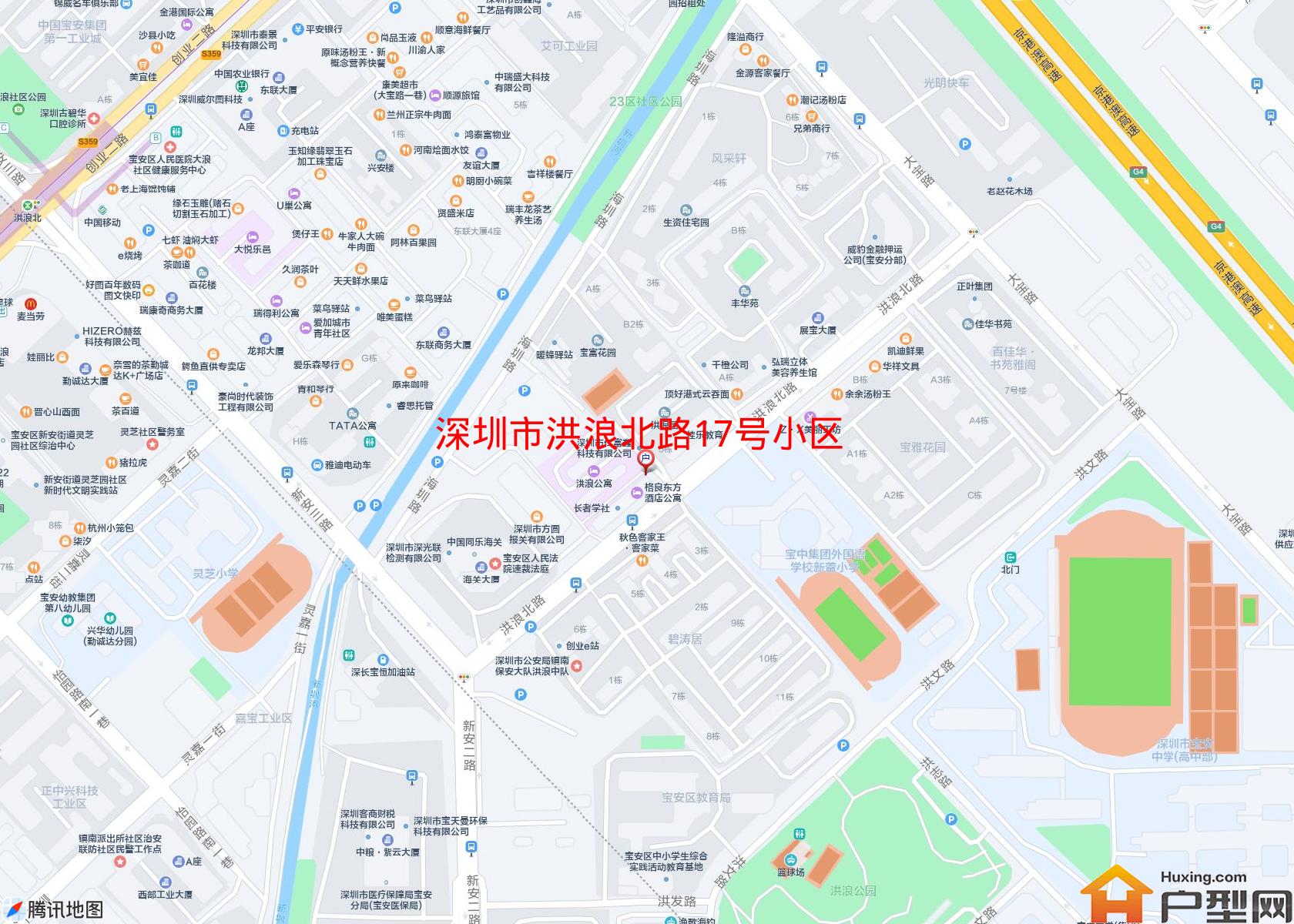 洪浪北路17号小区小区 - 户型网