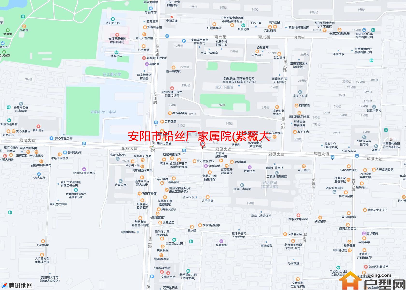 铅丝厂家属院(紫薇大道)小区 - 户型网