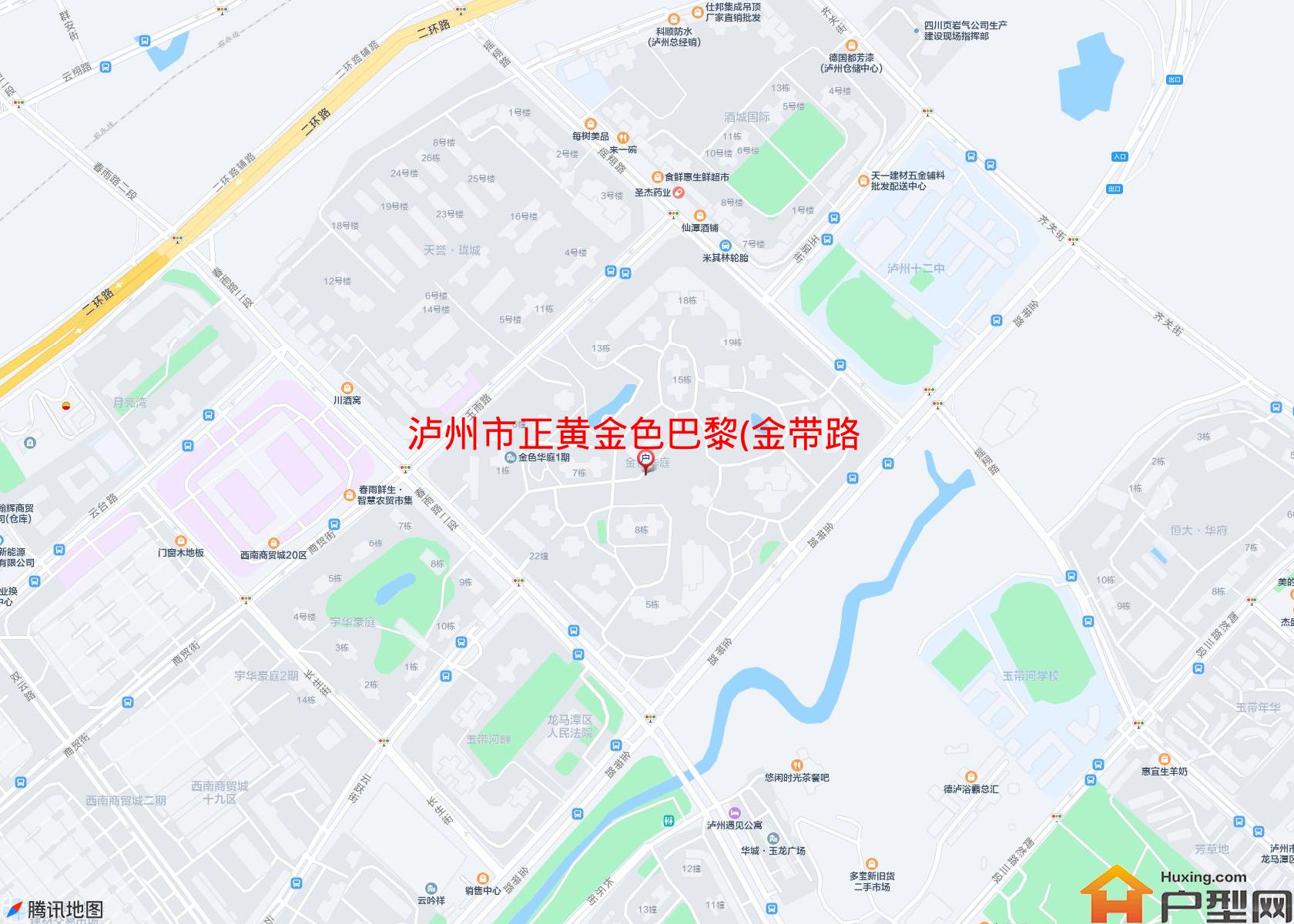 正黄金色巴黎(金带路)小区 - 户型网