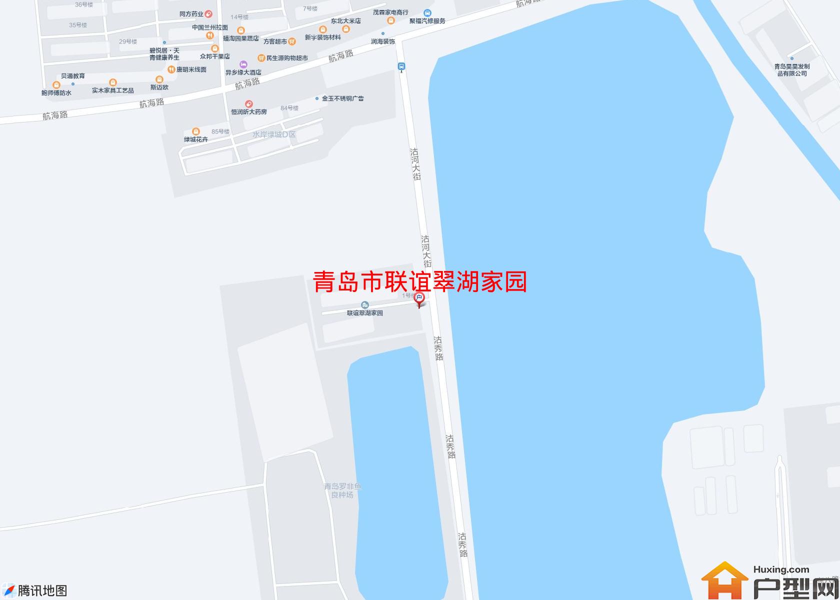 联谊翠湖家园小区 - 户型网