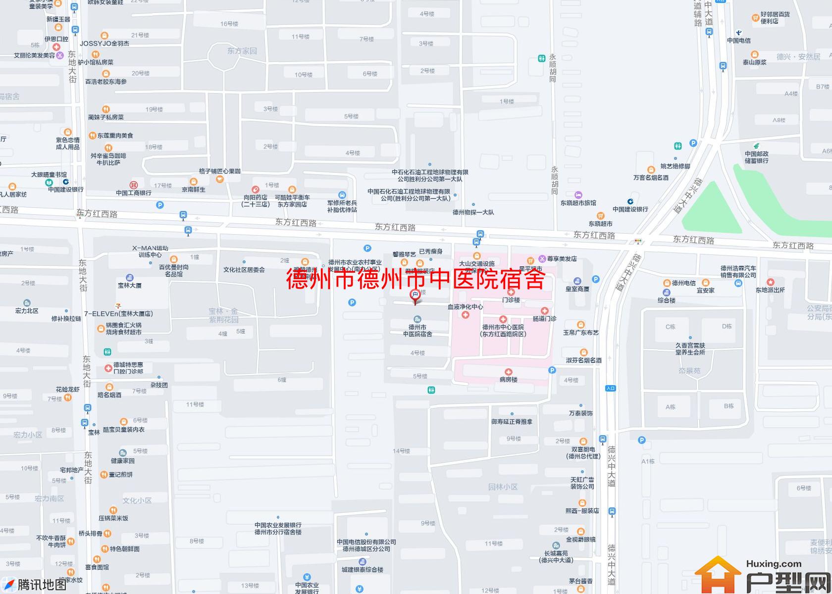 德州市中医院宿舍小区 - 户型网