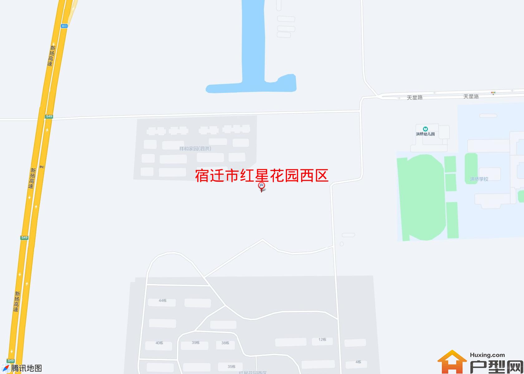 红星花园西区小区 - 户型网