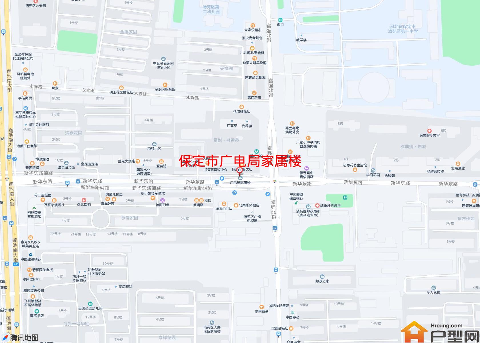 广电局家属楼小区 - 户型网