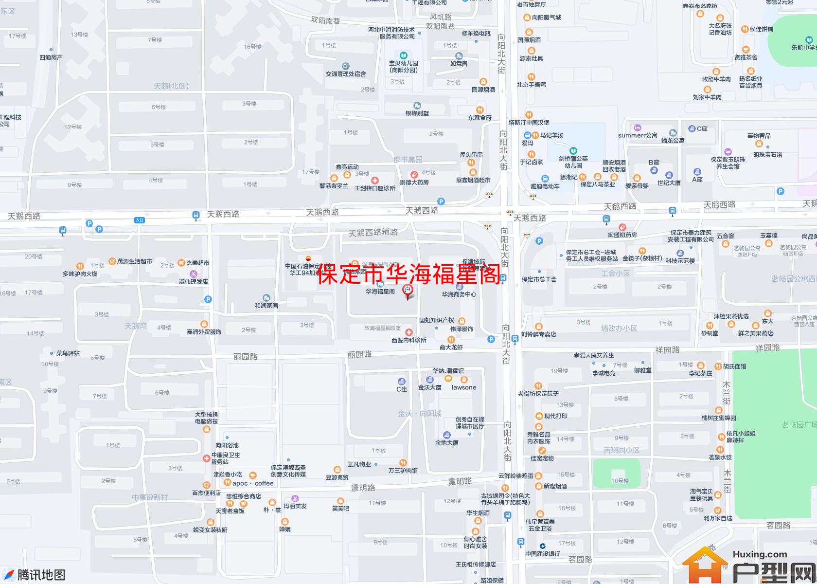 华海福星阁小区 - 户型网