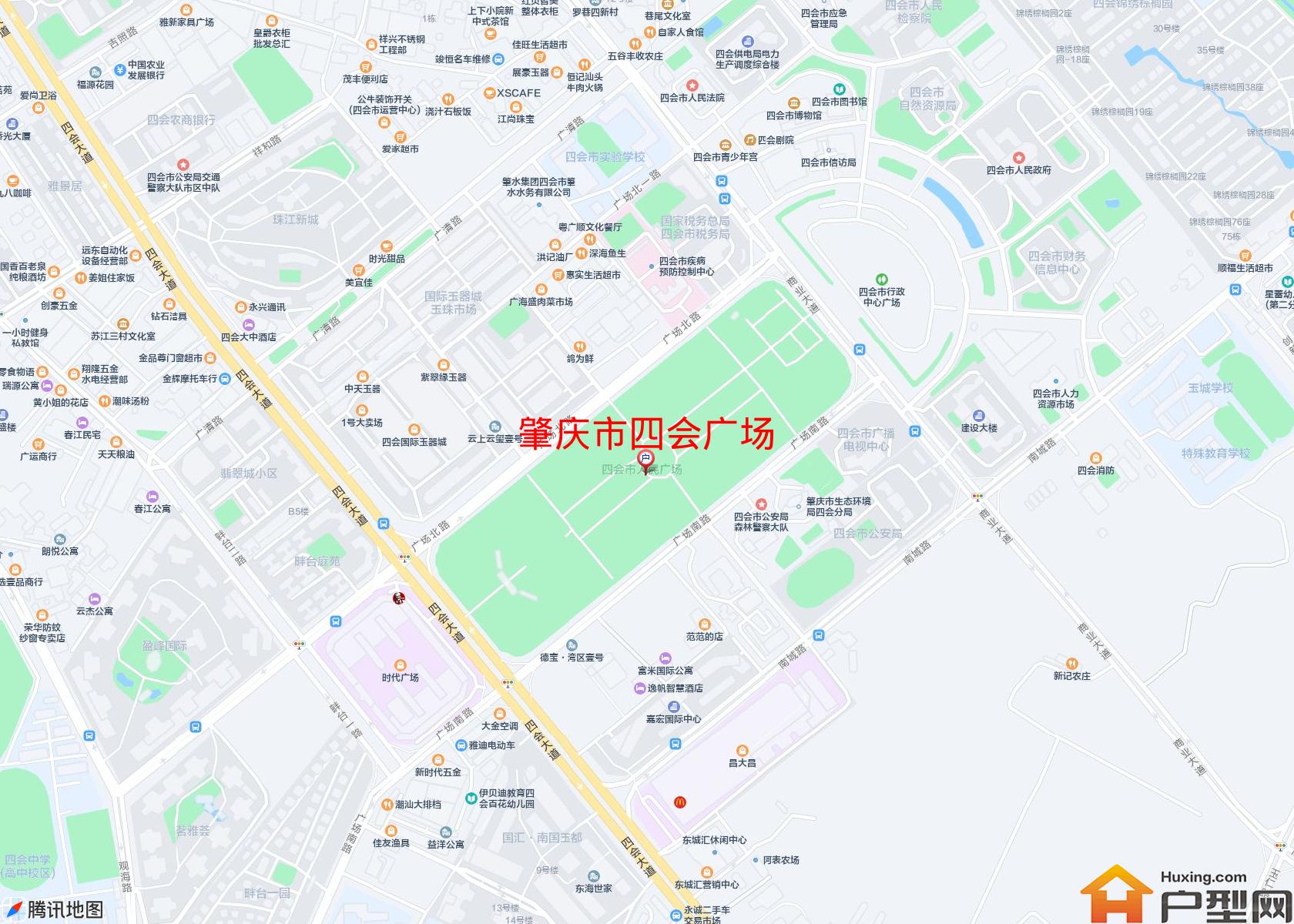 四会广场小区 - 户型网