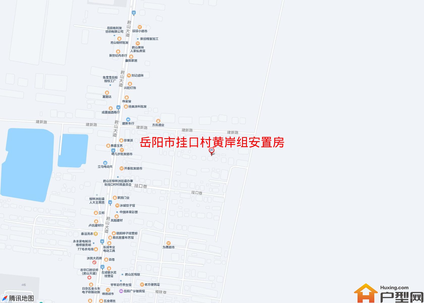 挂口村黄岸组安置房小区 - 户型网
