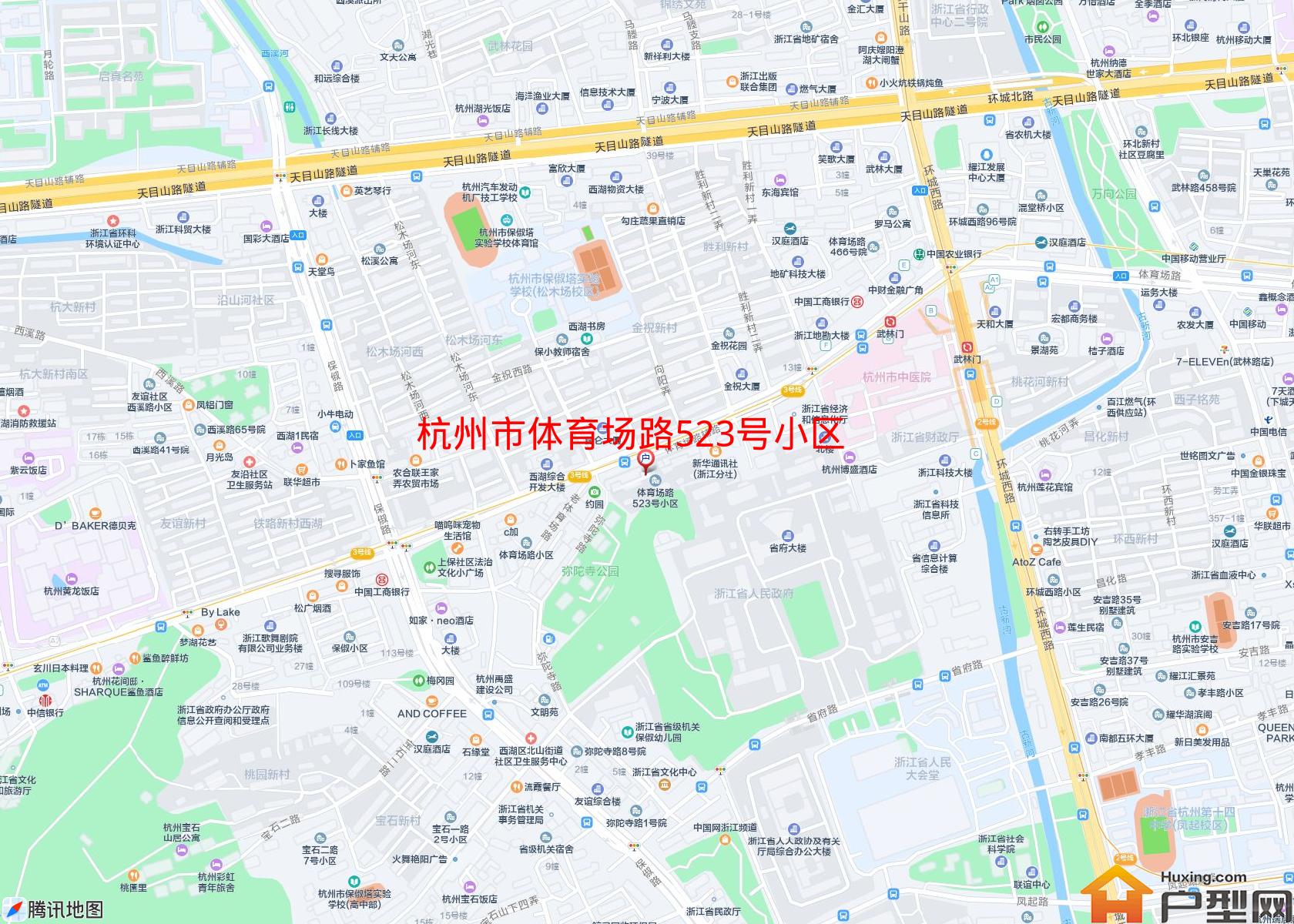 体育场路523号小区小区 - 户型网