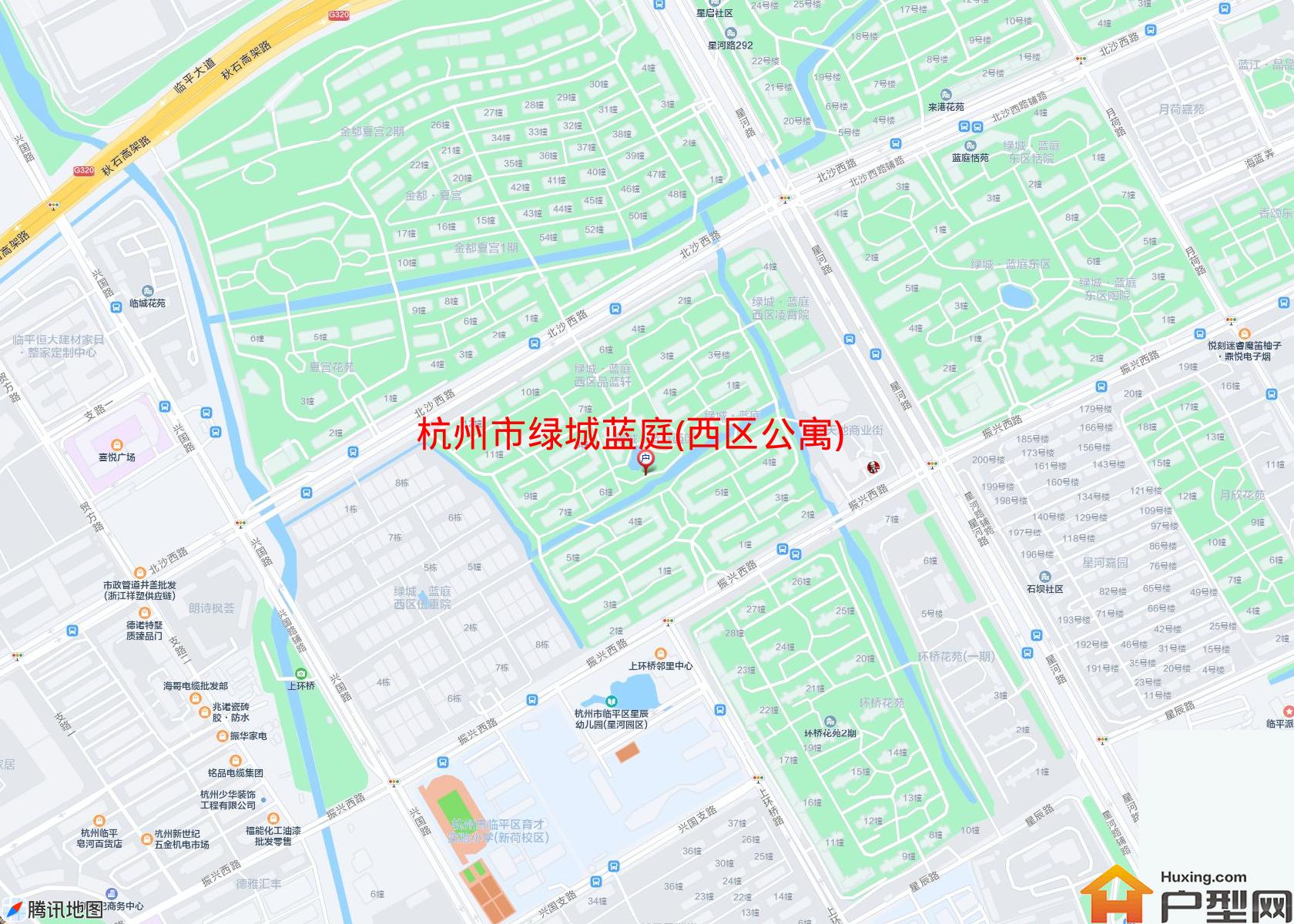 绿城蓝庭(西区公寓)小区 - 户型网