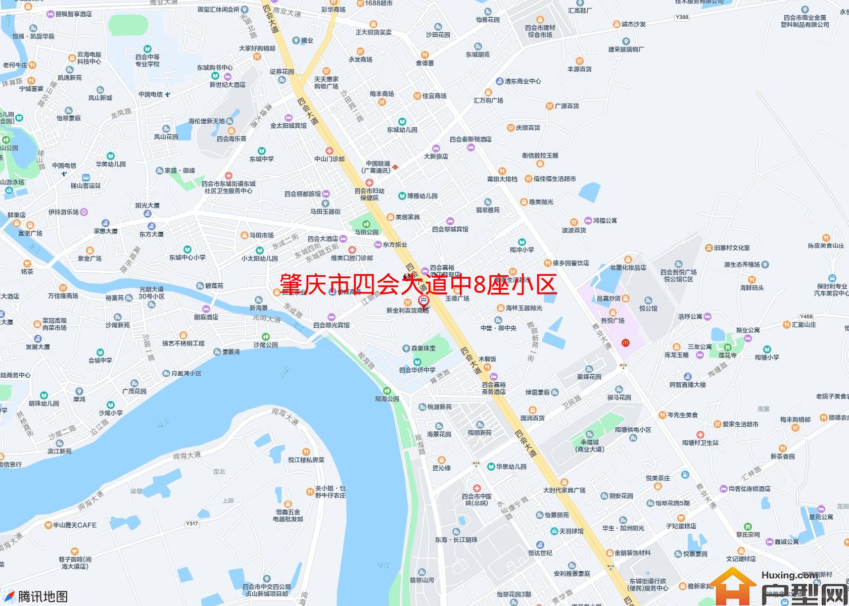 四会大道中8座小区小区 - 户型网