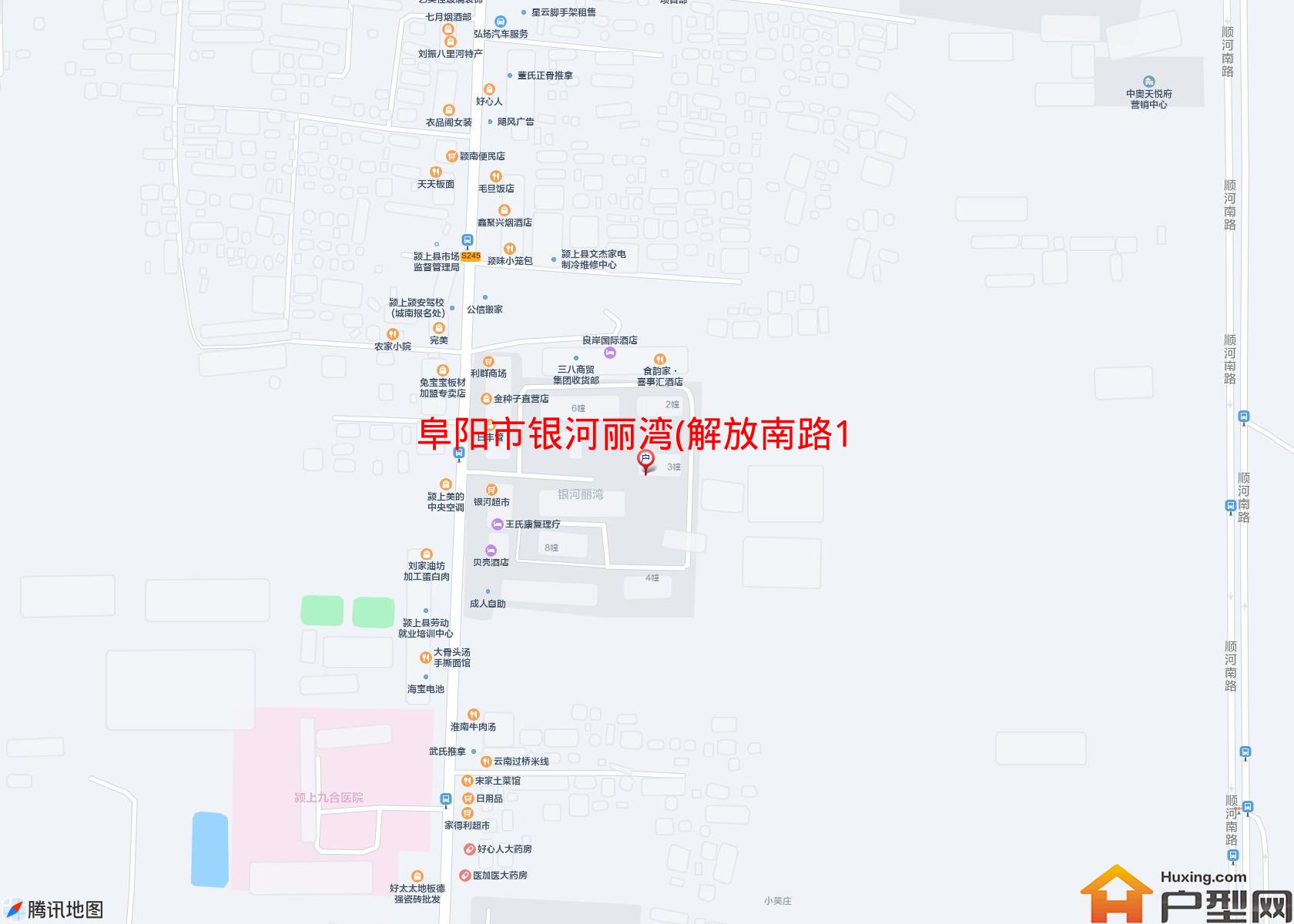 银河丽湾(解放南路1666号)小区 - 户型网