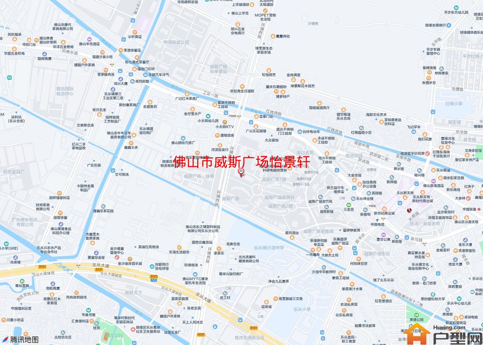 威斯广场怡景轩小区 - 户型网