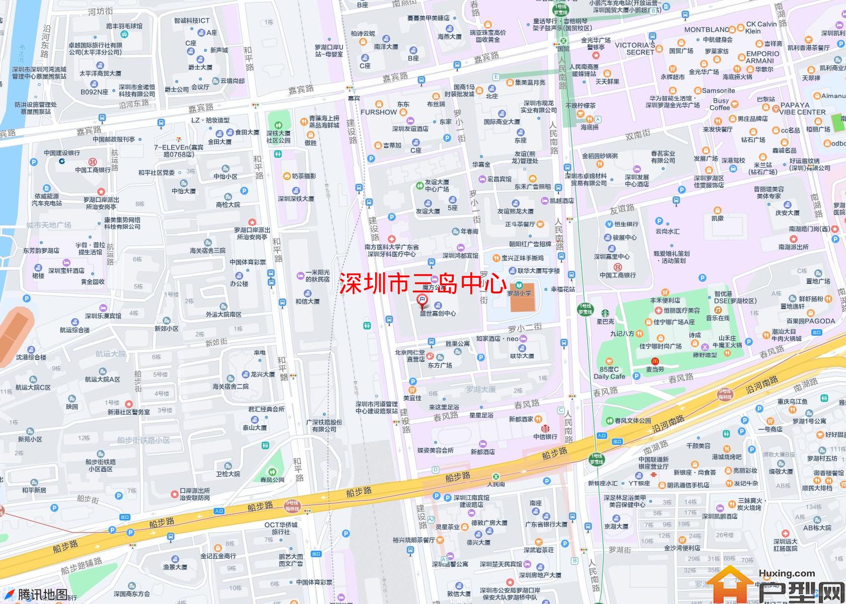三岛中心小区 - 户型网
