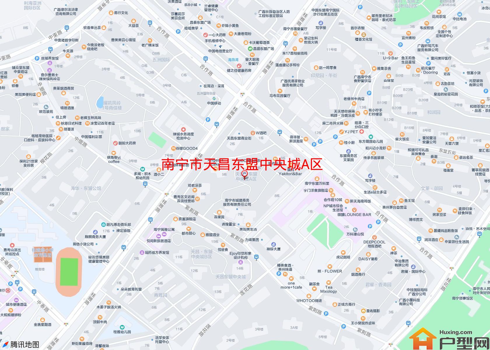 天昌东盟中央城A区小区 - 户型网