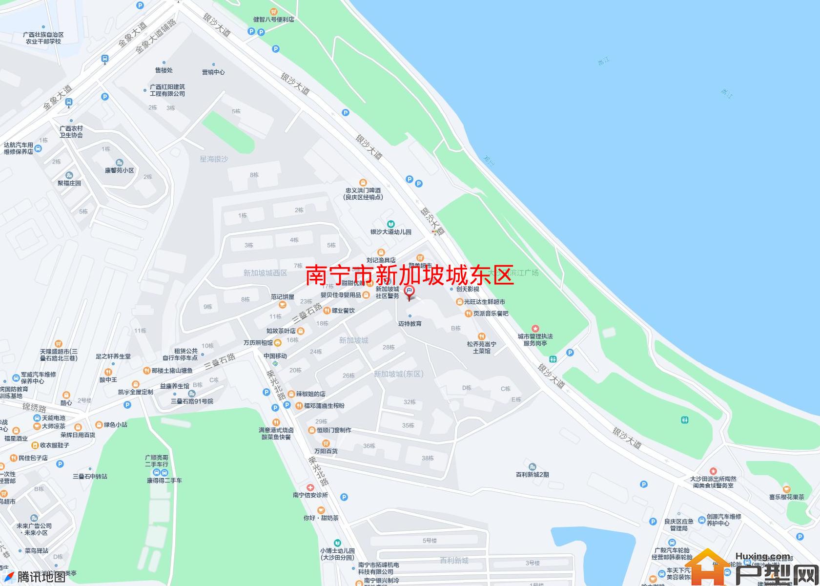 新加坡城东区小区 - 户型网