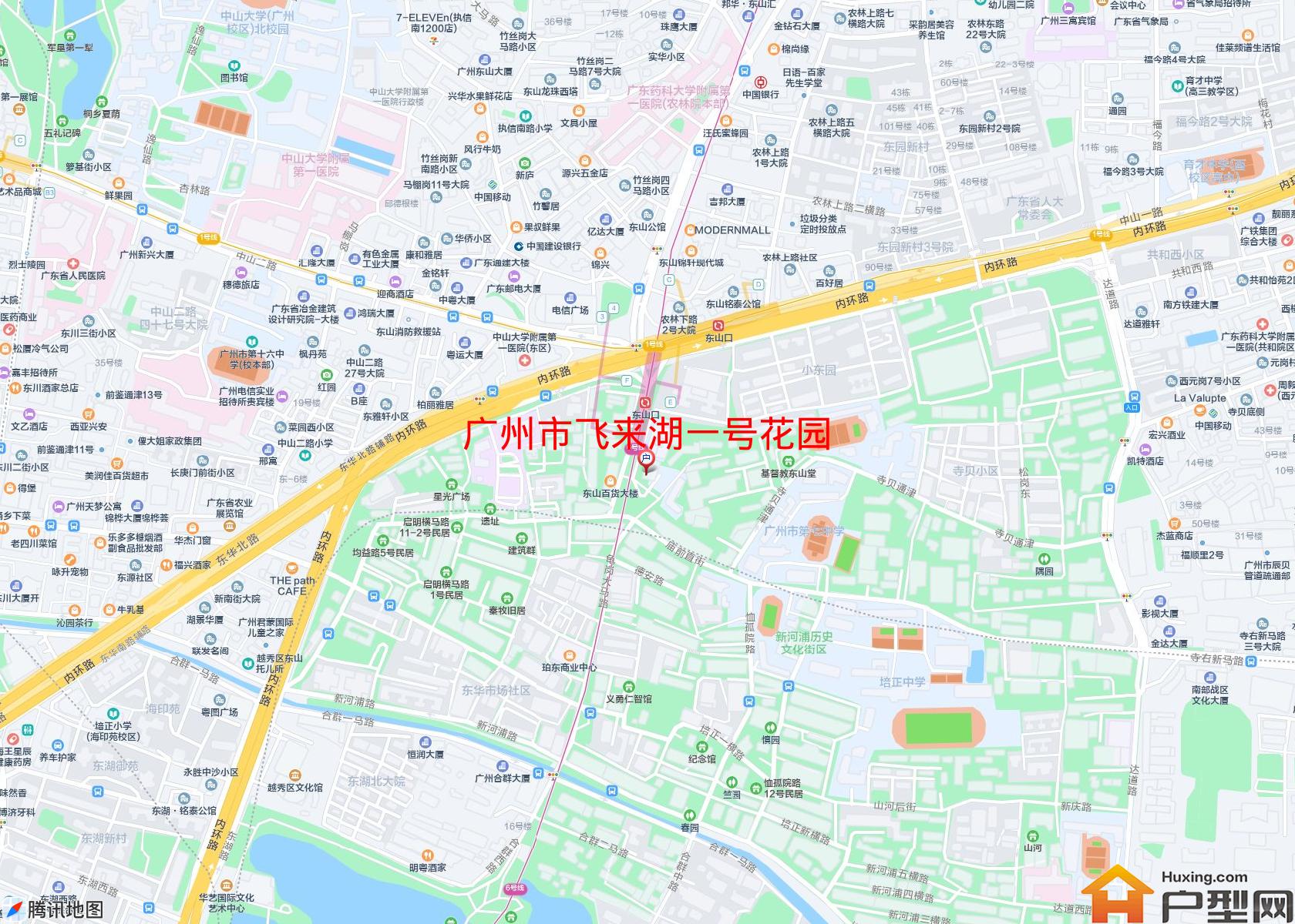 飞来湖一号花园小区 - 户型网