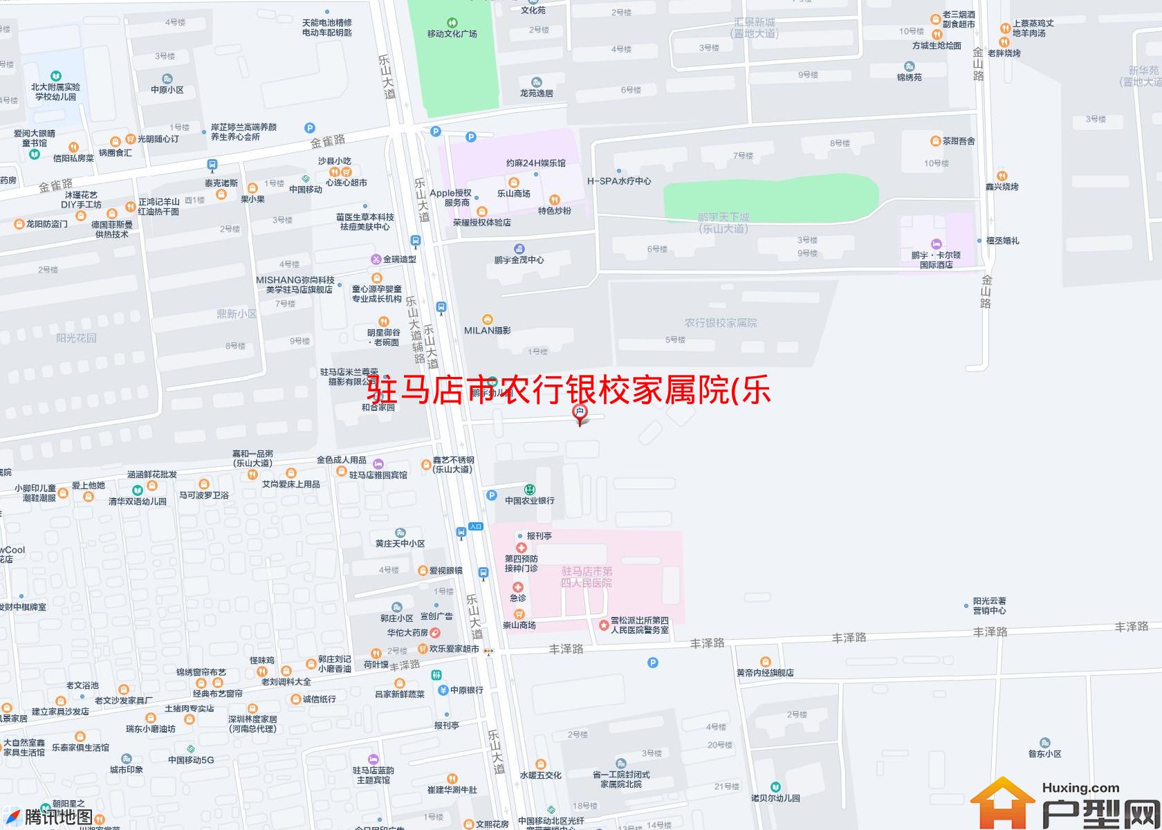 农行银校家属院(乐山大道1082号)小区 - 户型网
