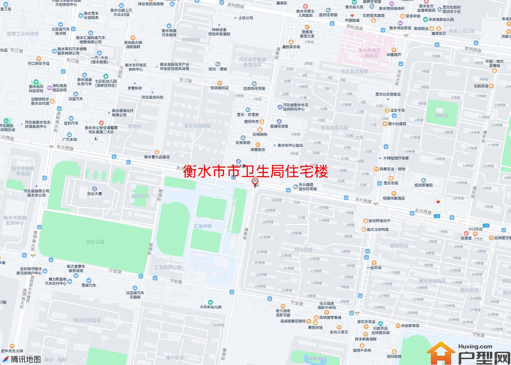 市卫生局住宅楼小区 - 户型网