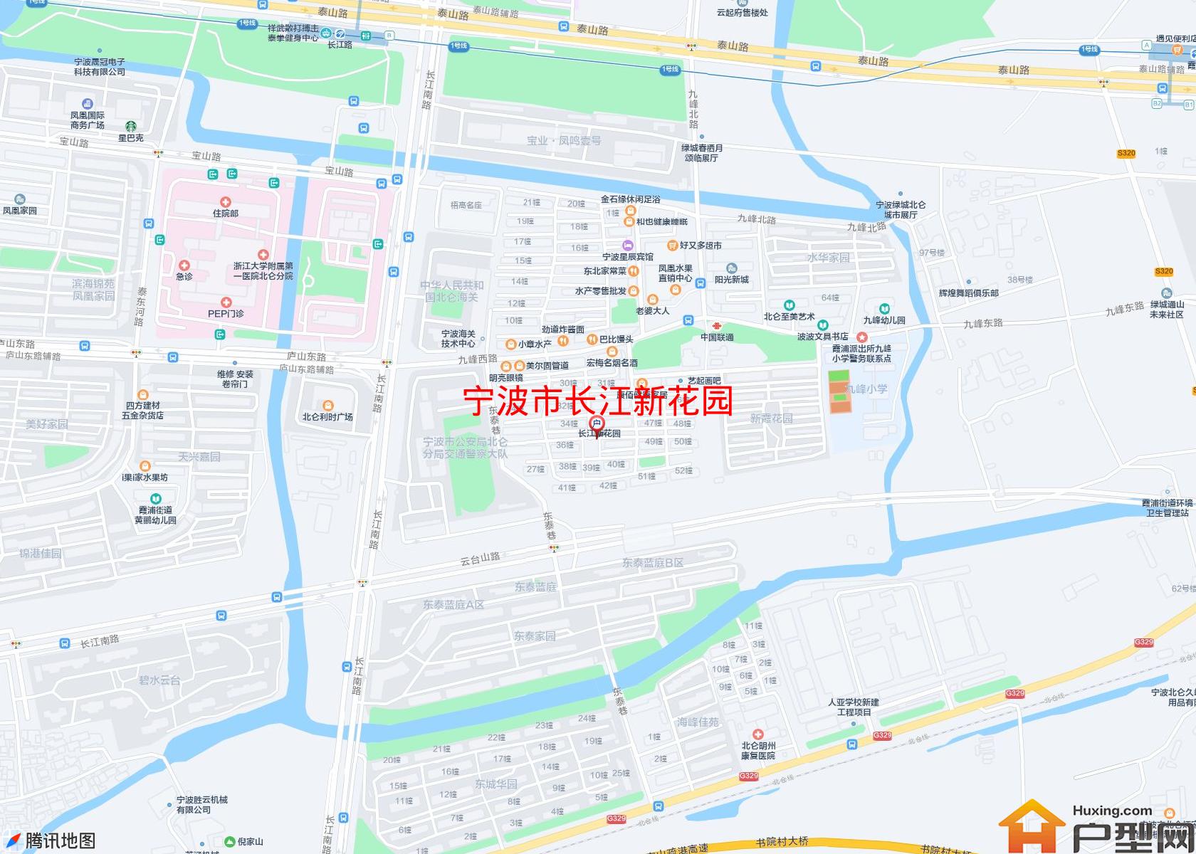 长江新花园小区 - 户型网