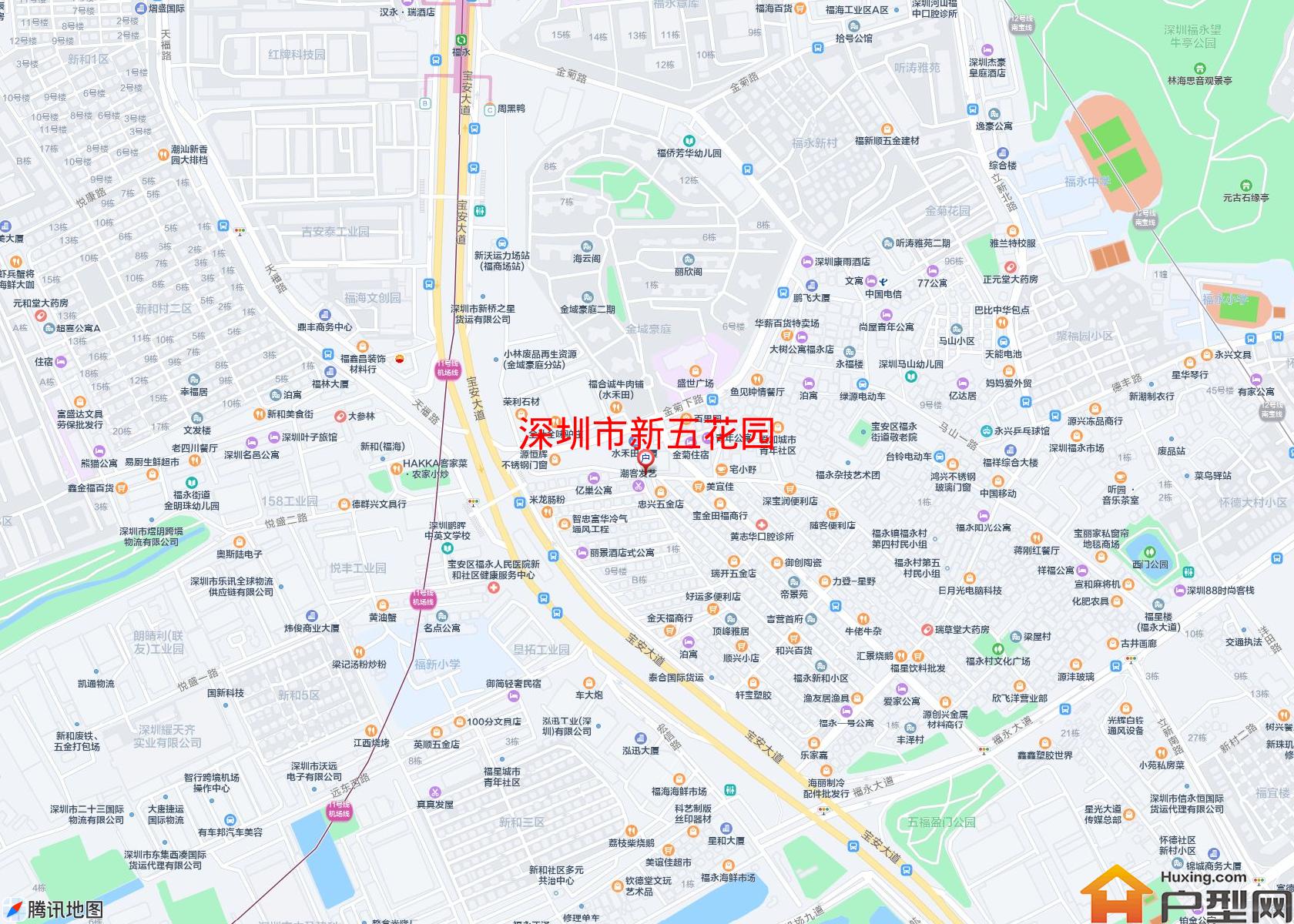 新五花园小区 - 户型网