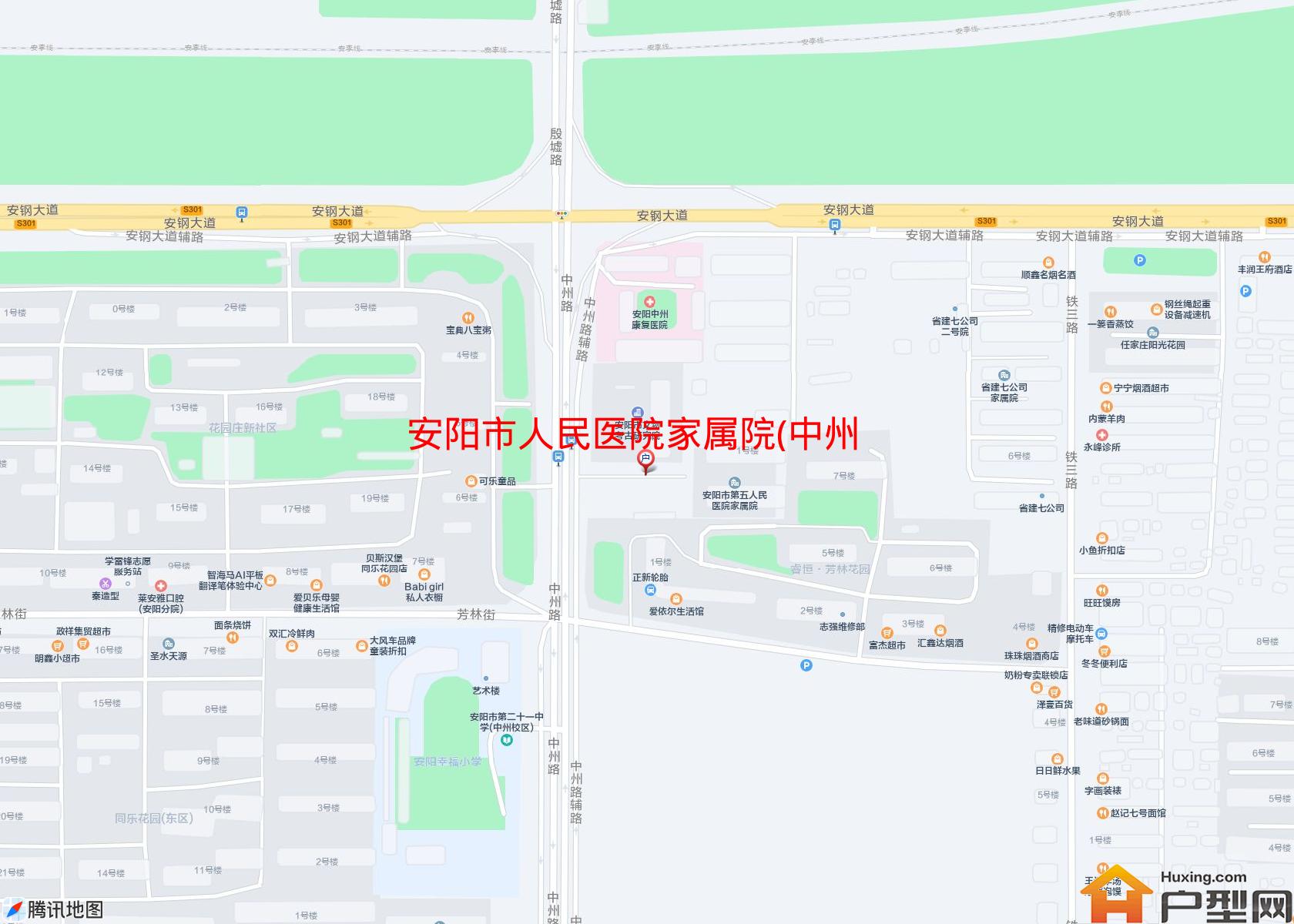 人民医院家属院(中州路)小区 - 户型网