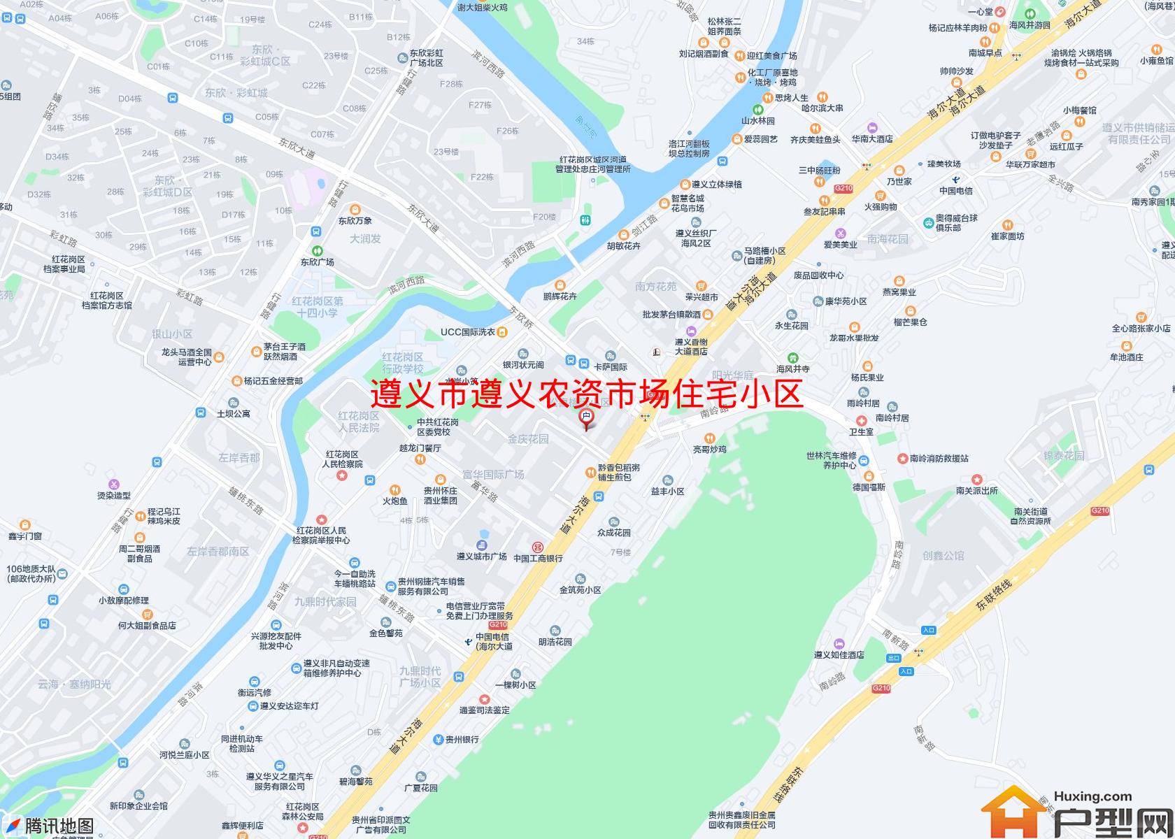 遵义农资市场住宅小区小区 - 户型网