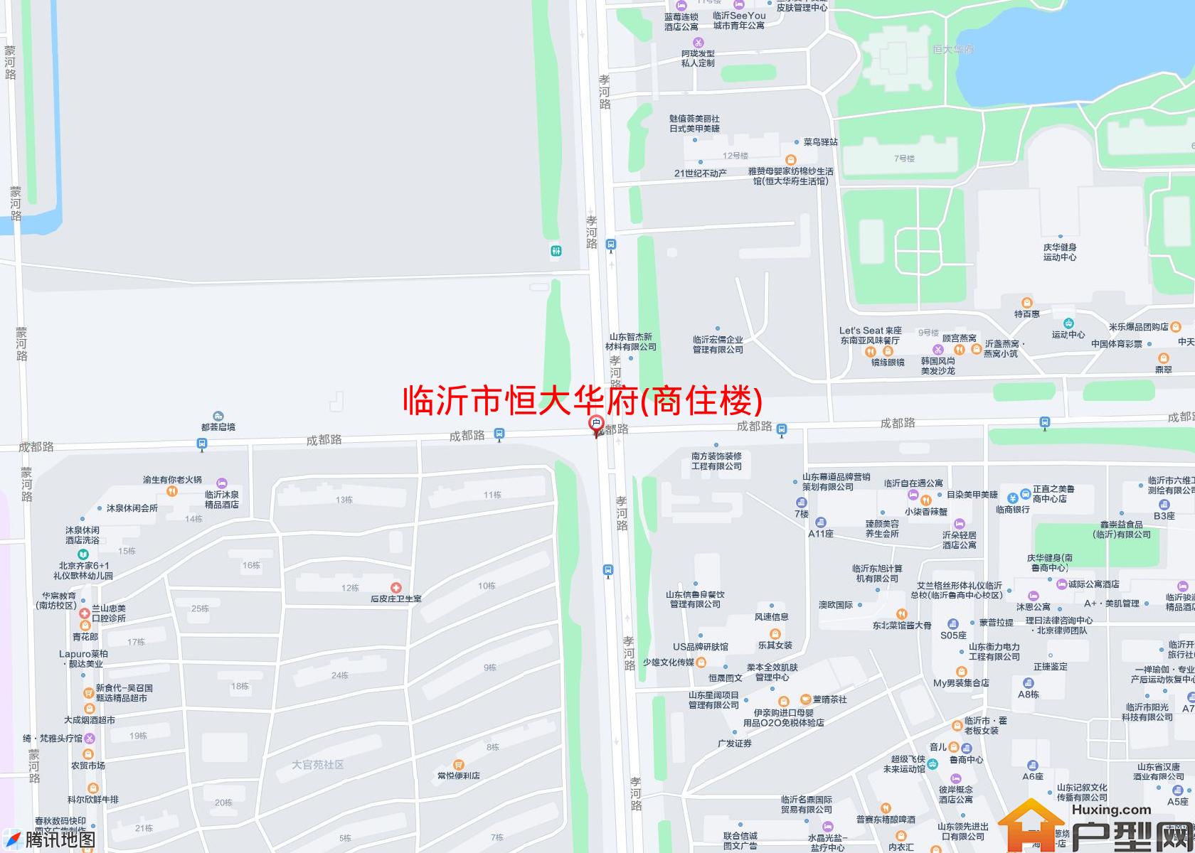 恒大华府(商住楼)小区 - 户型网
