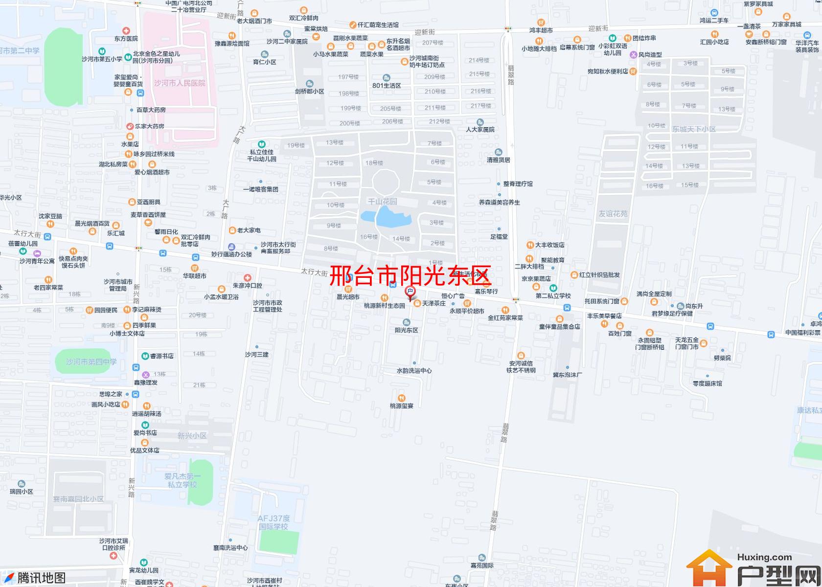 阳光东区小区 - 户型网