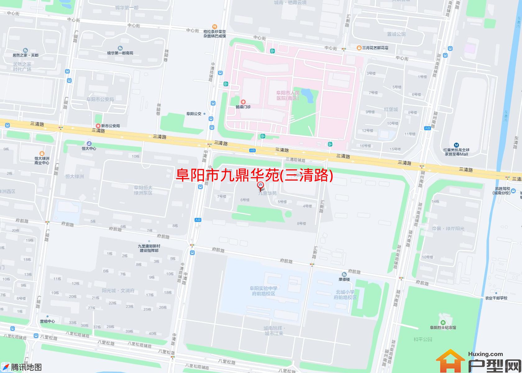 九鼎华苑(三清路)小区 - 户型网
