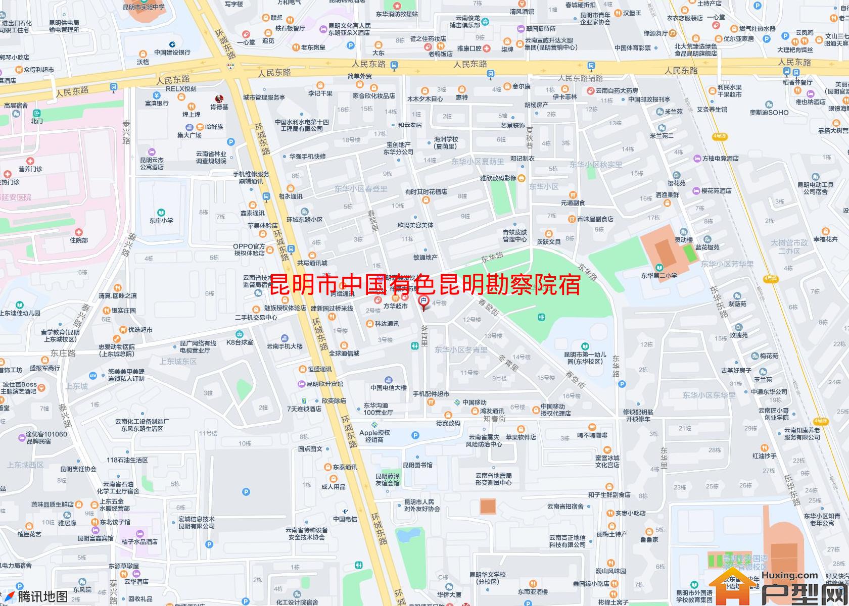 中国有色昆明勘察院宿舍小区 - 户型网