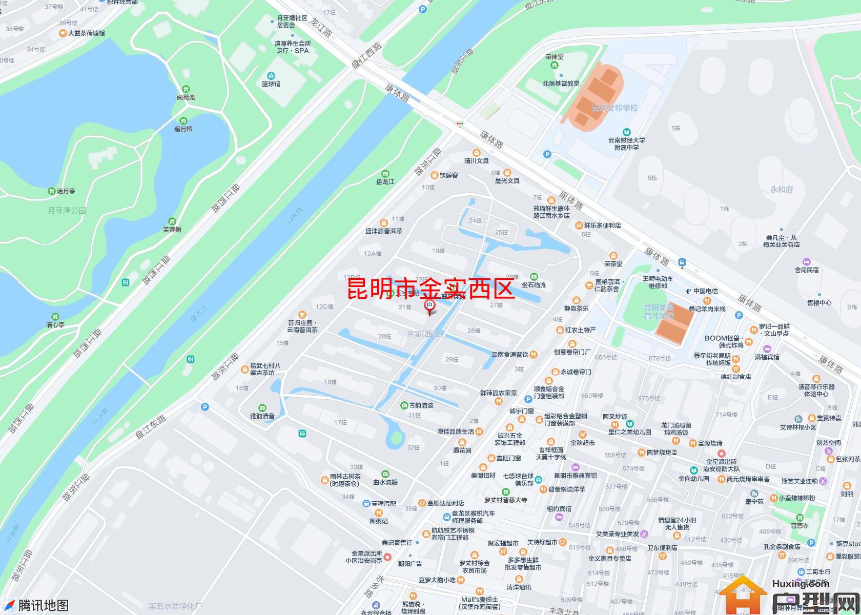 金实西区小区 - 户型网