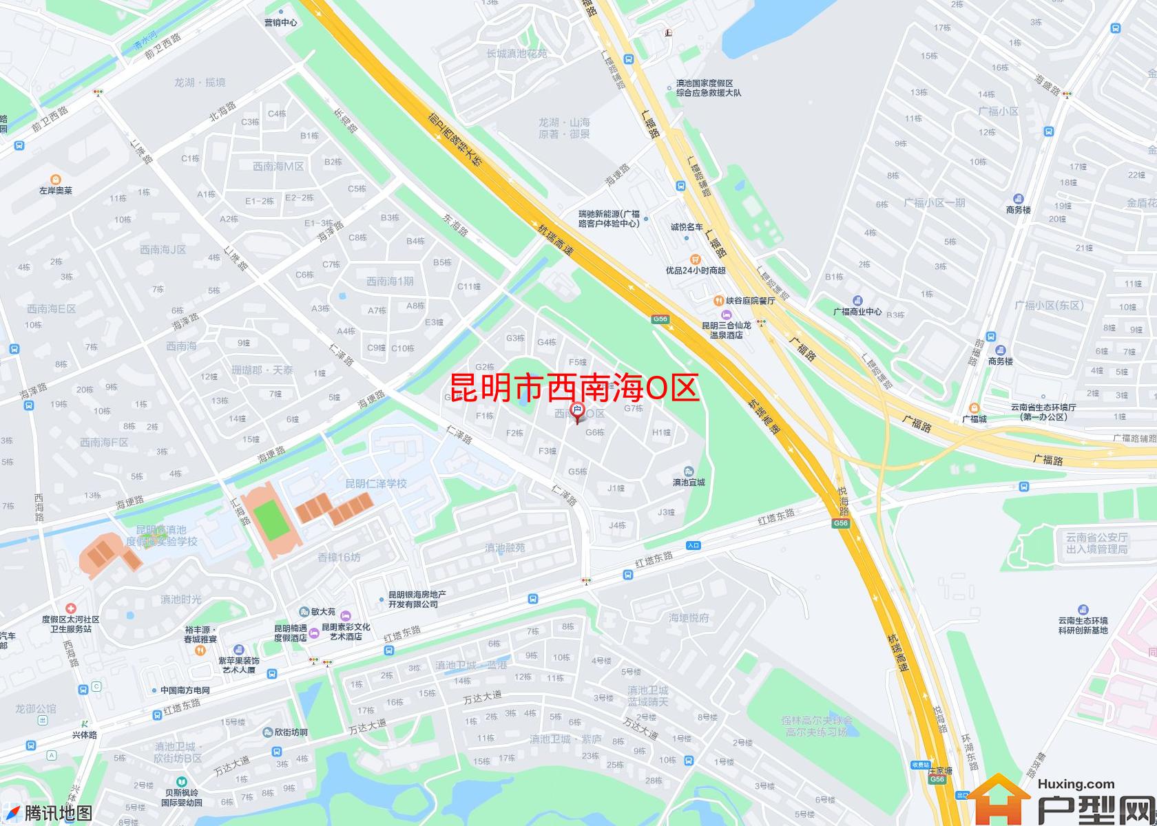 西南海O区小区 - 户型网