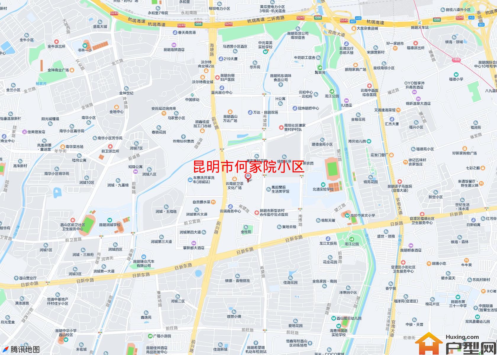 何家院小区小区 - 户型网