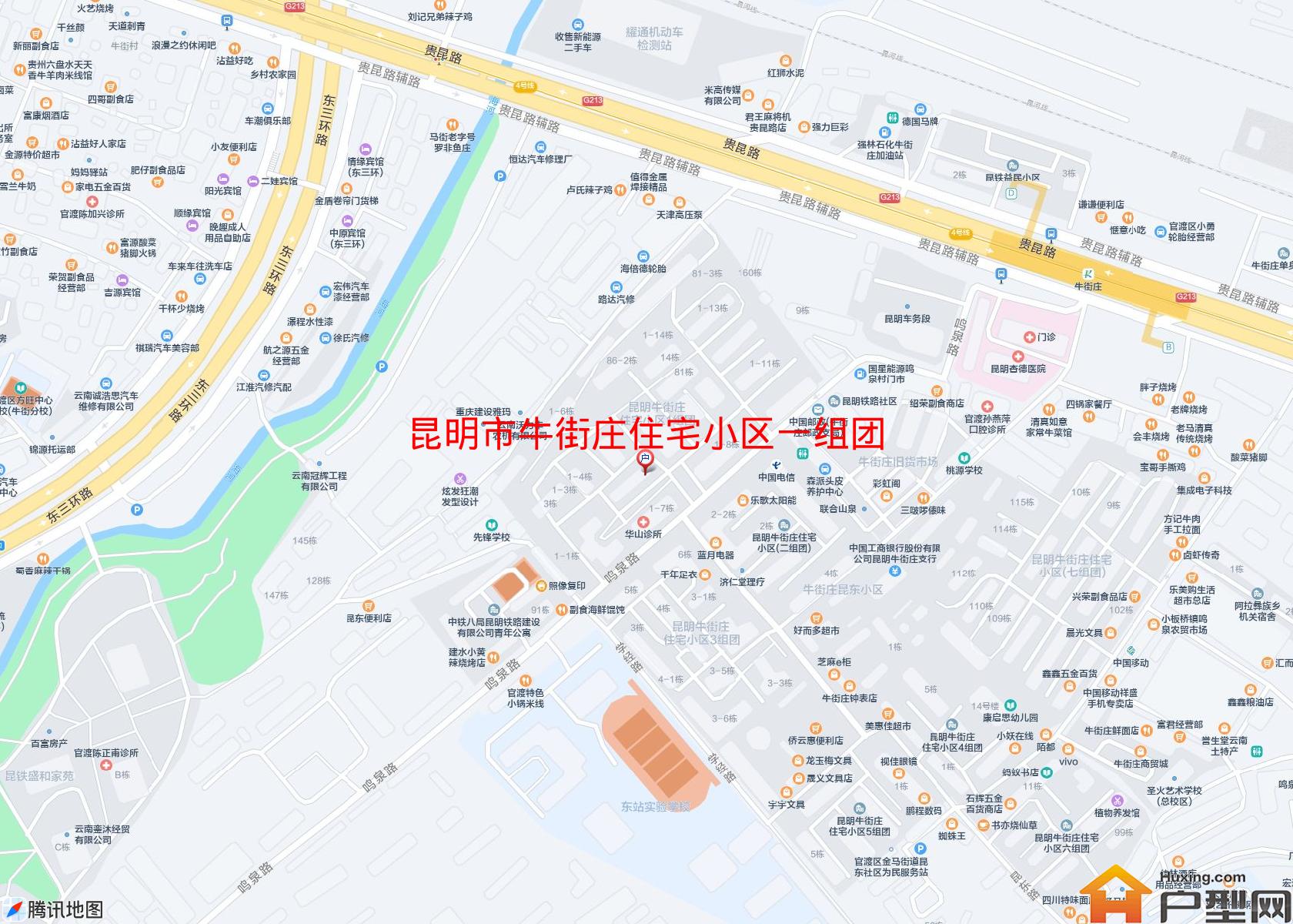 牛街庄住宅小区一组团小区 - 户型网